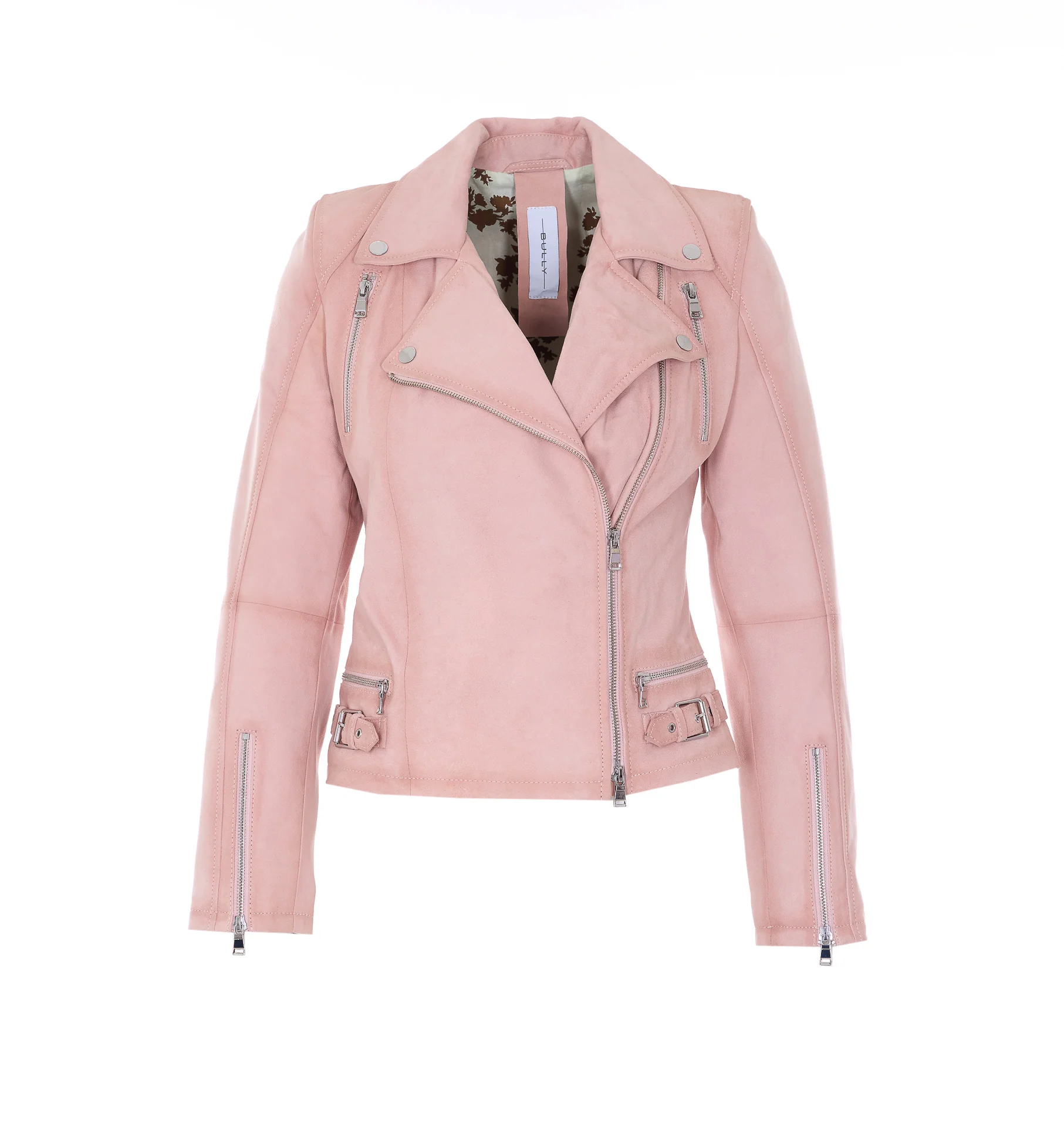 Bully Jackets Pink Genuine Leather