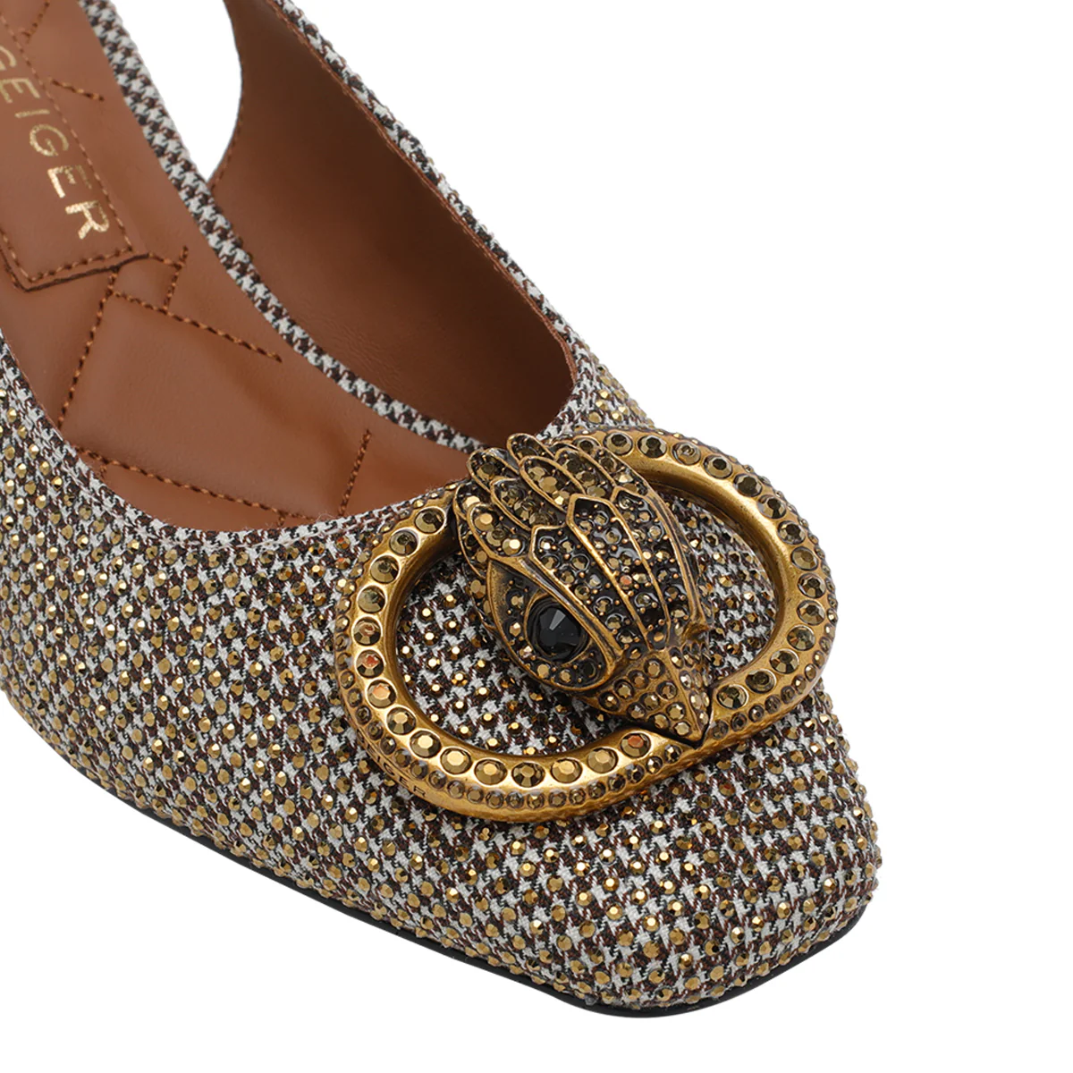 Kurt Geiger Beige Fsbric/rubber Sole Kurt Geiger Beige Fsbric/rubber Sole