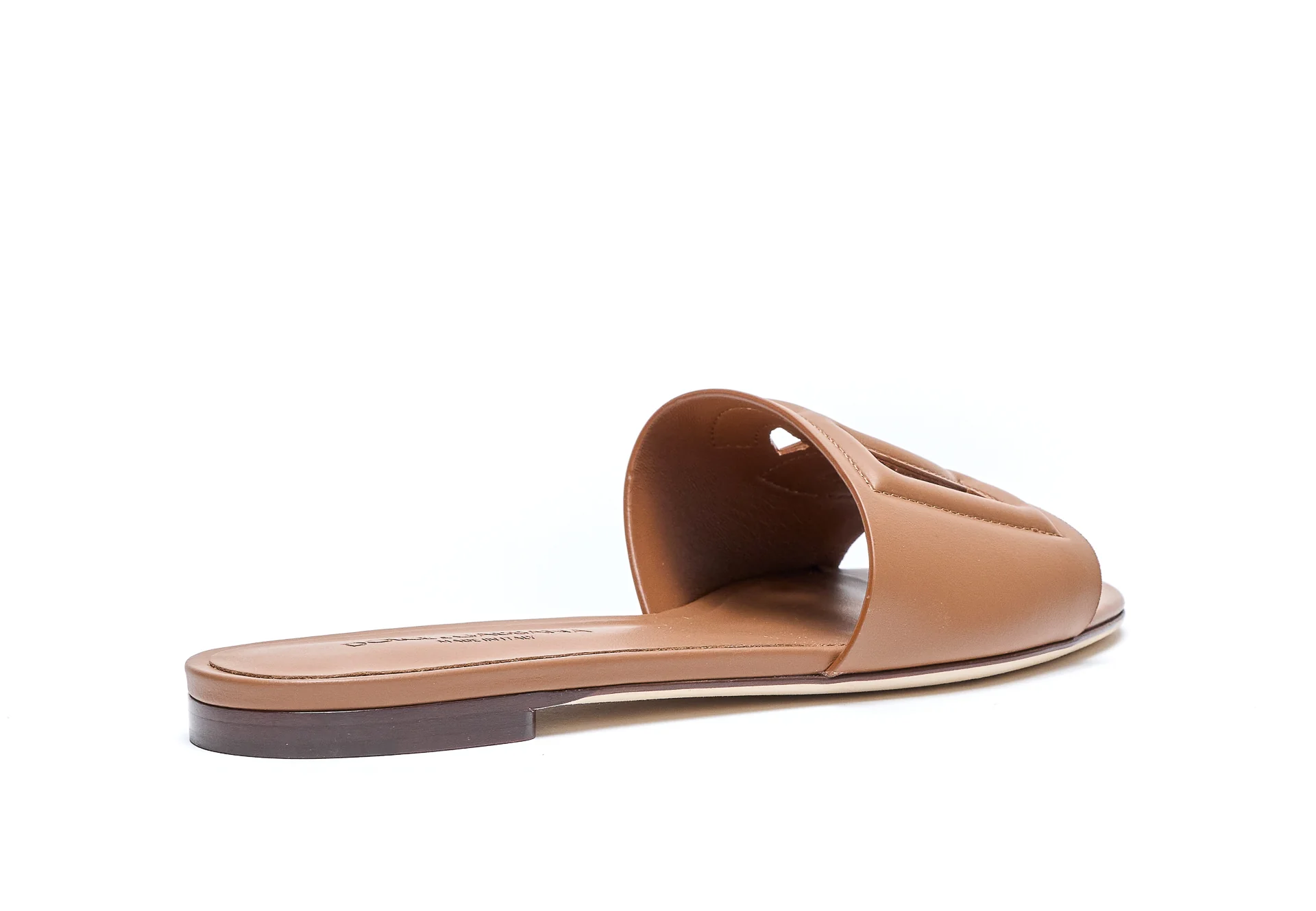Dolce & Gabbana Sandals Brown Leather