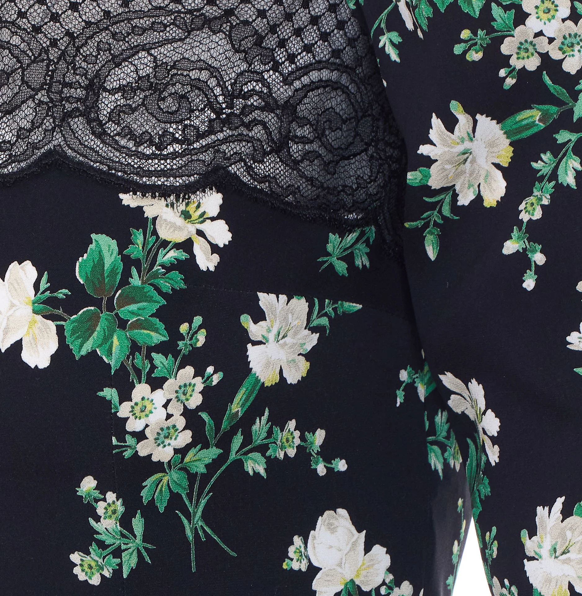 Dolce & Gabbana Top Black Silk