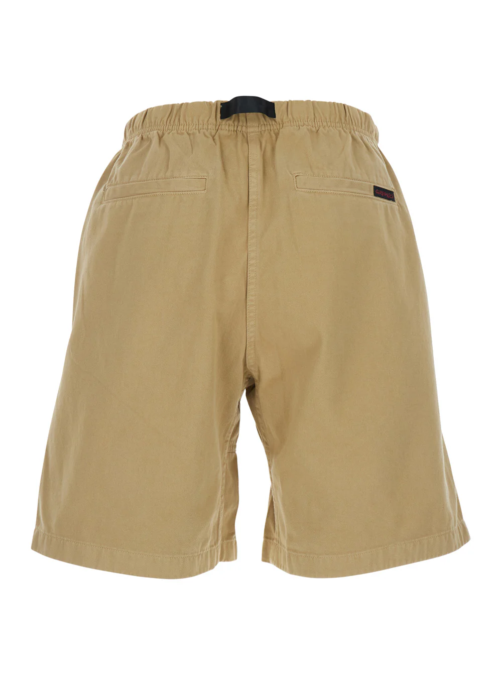Gramicci Beige Cotton Elasticated Waist Bermuda Shorts for Men And