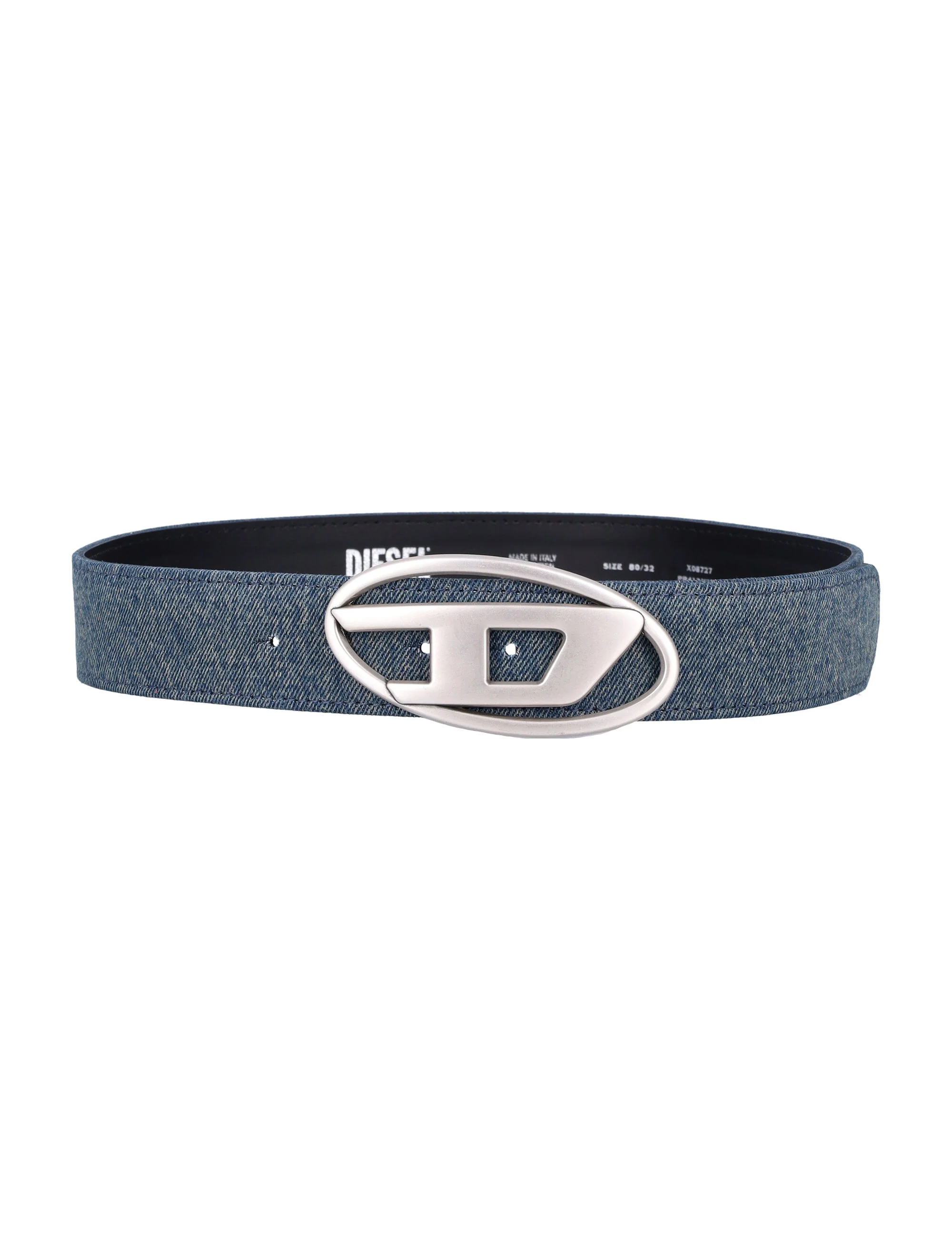 Diesel B-1dr W belt Light Blue Cotton