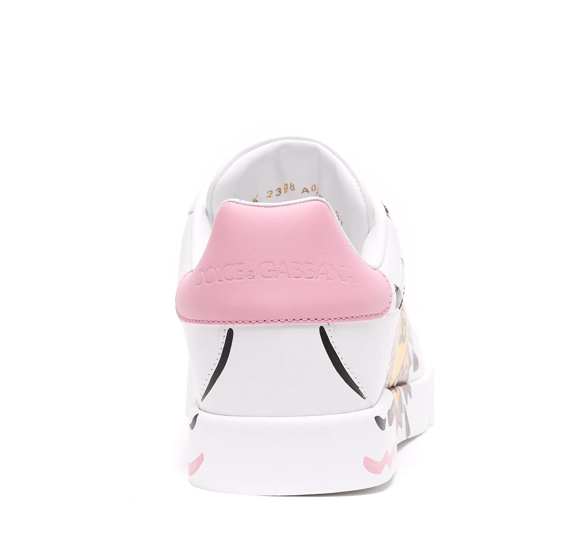Dolce & Gabbana Sneakers White Leather Upper/rubber Sole