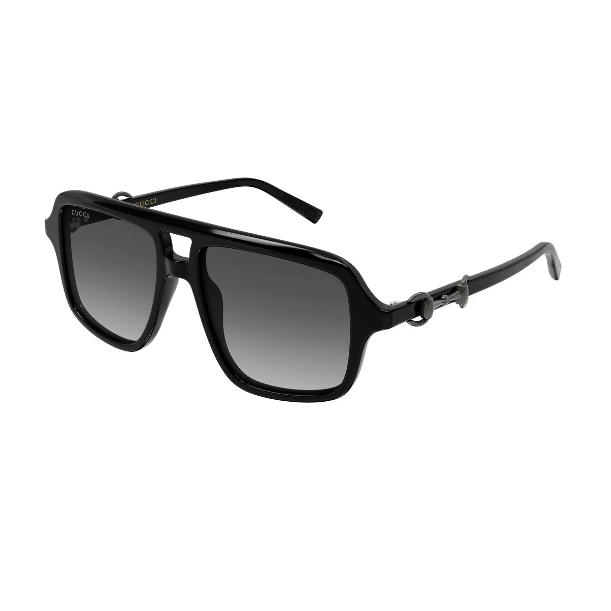 Gucci Gg2052s Linea Sign Black Acetato Riciclato Sunglasses