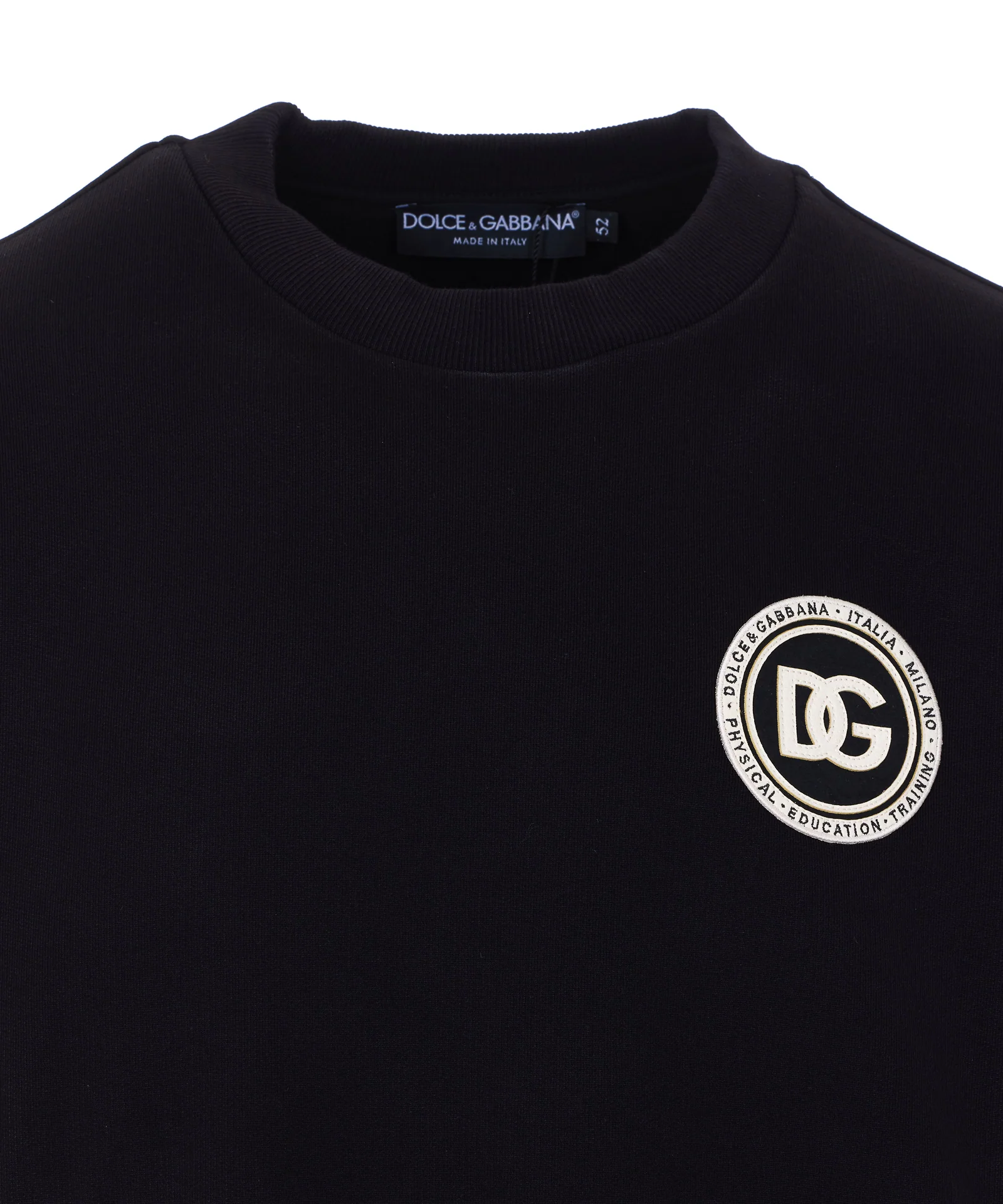 Dolce & Gabbana Sweaters Black Cotton