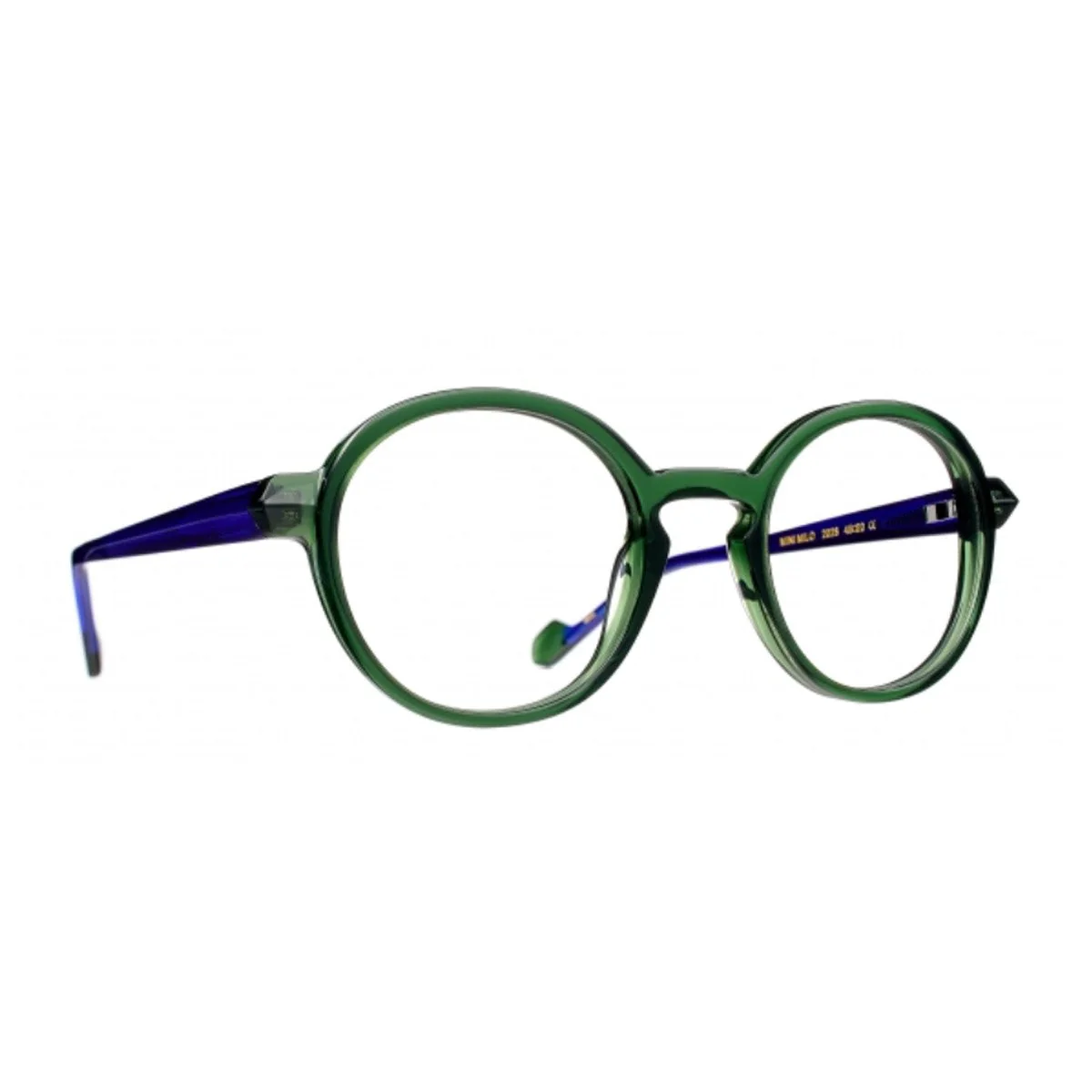 Tete À Lunettes By Caroline Abram Mini Milo Junior Green Acetato Sunglasses