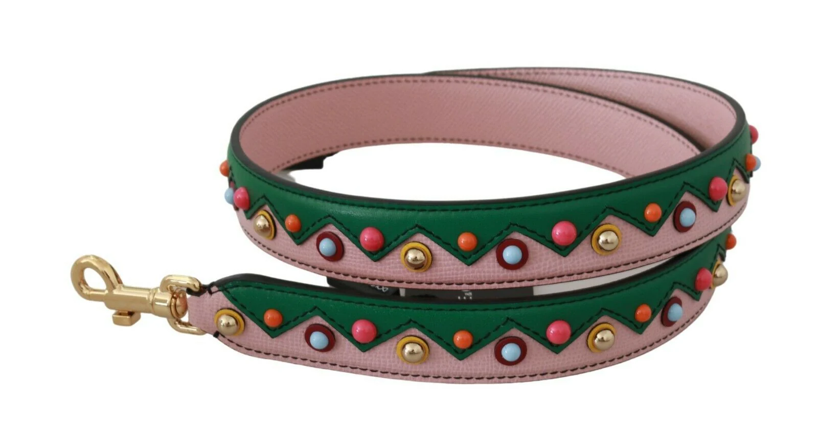 Dolce & Gabbana Shoulder Strap Leather Pink Handbag Accessory Bag