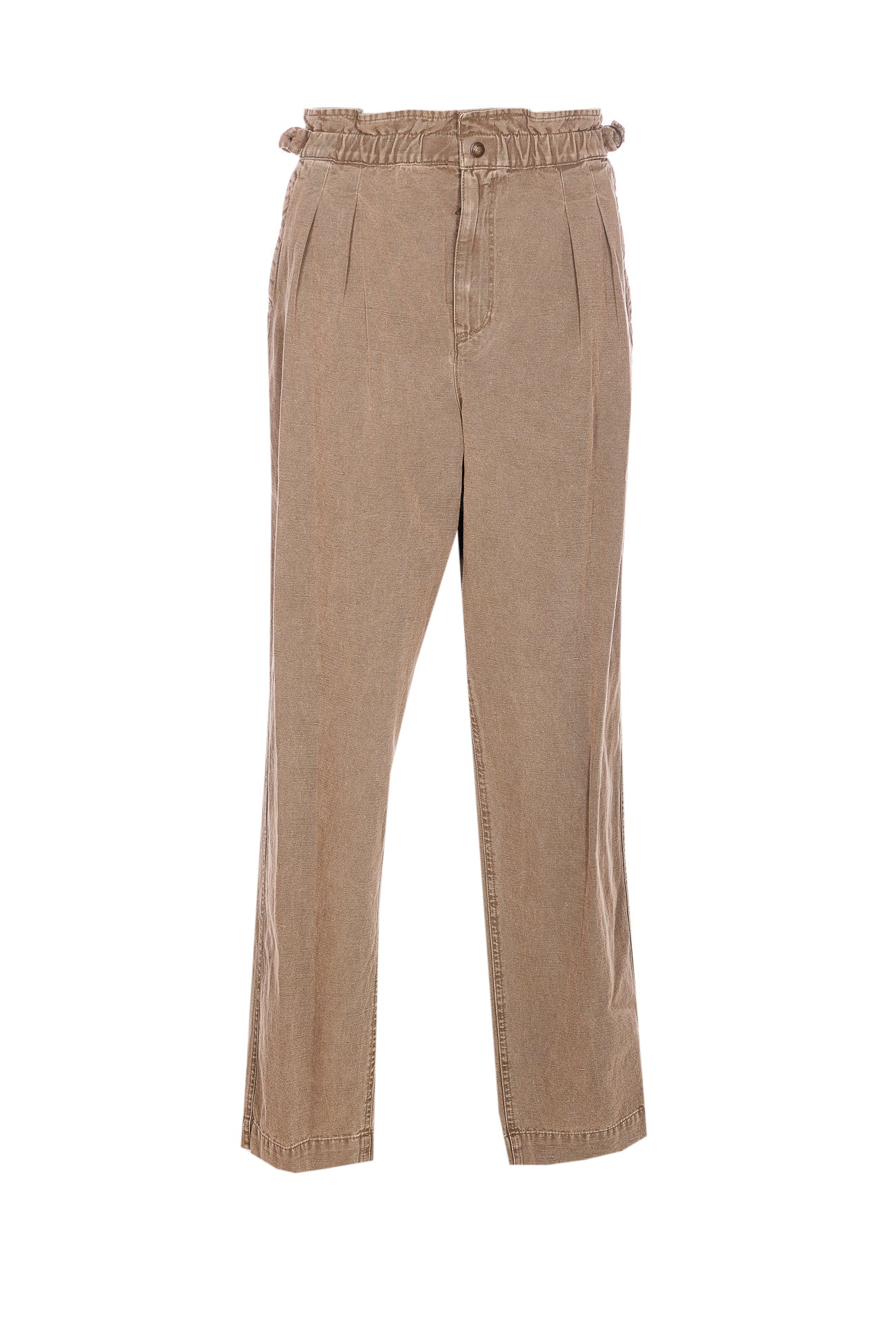 Isabel Marant Etoile Trousers Brown Cotton