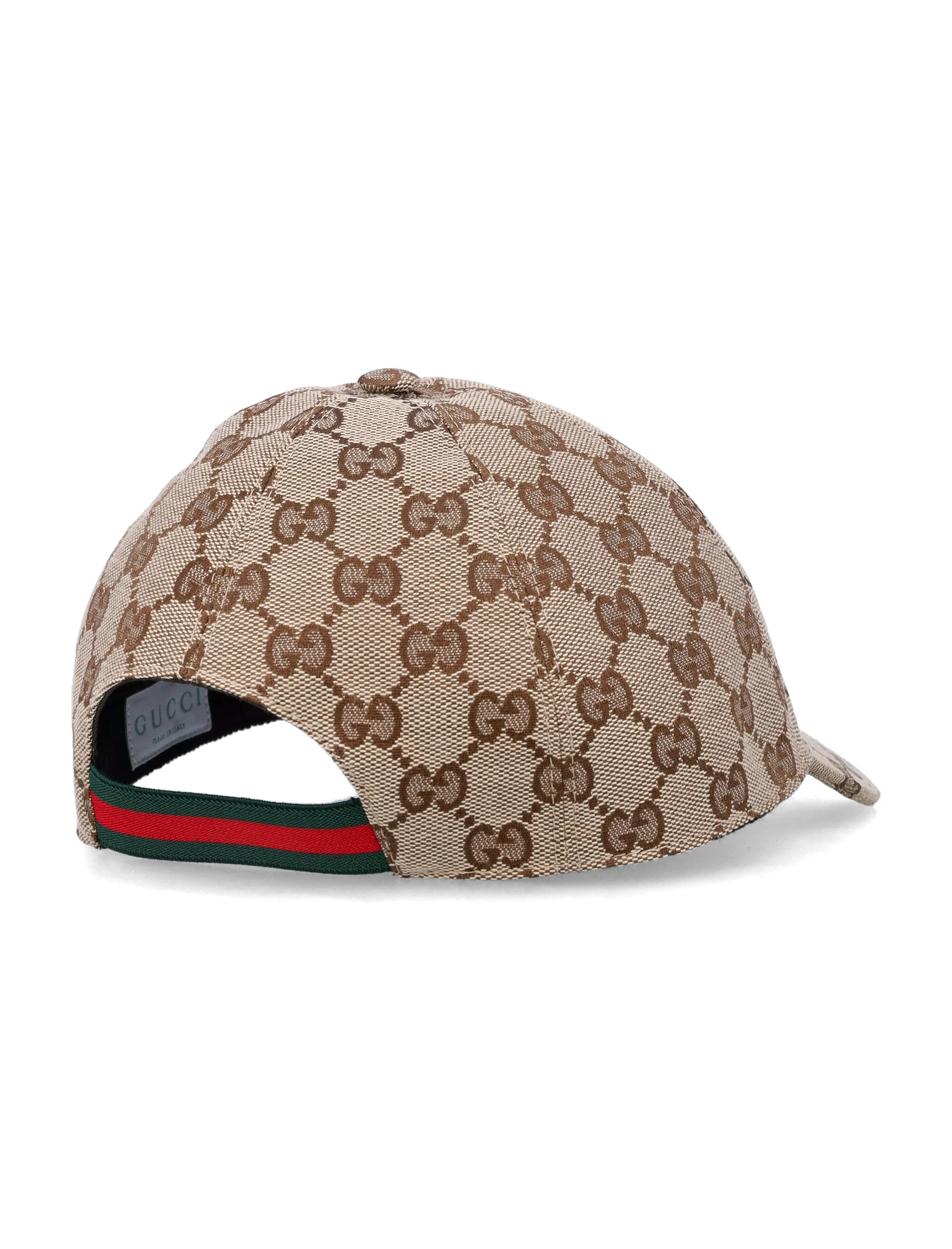 Gucci Kids Original Gg Baseball Hat Cocoa Polyester