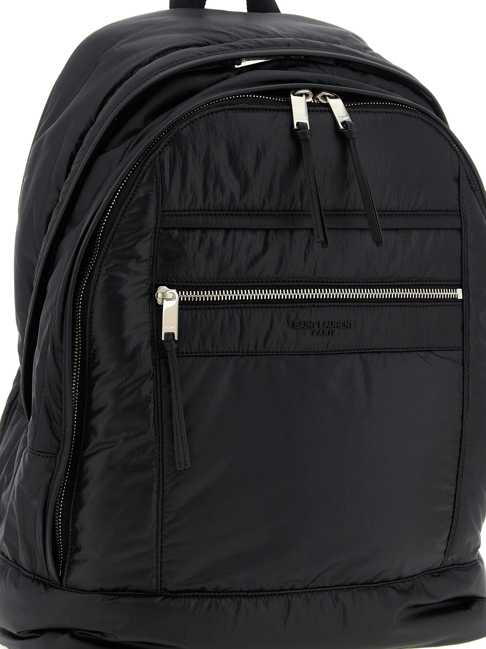 Saint Laurent Black Calfskin Backpack