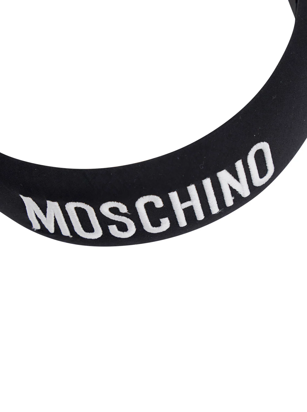 Moschino Kids HAX01NLLA1260100 - Black Hair Accessory with Logo in Cotton Child