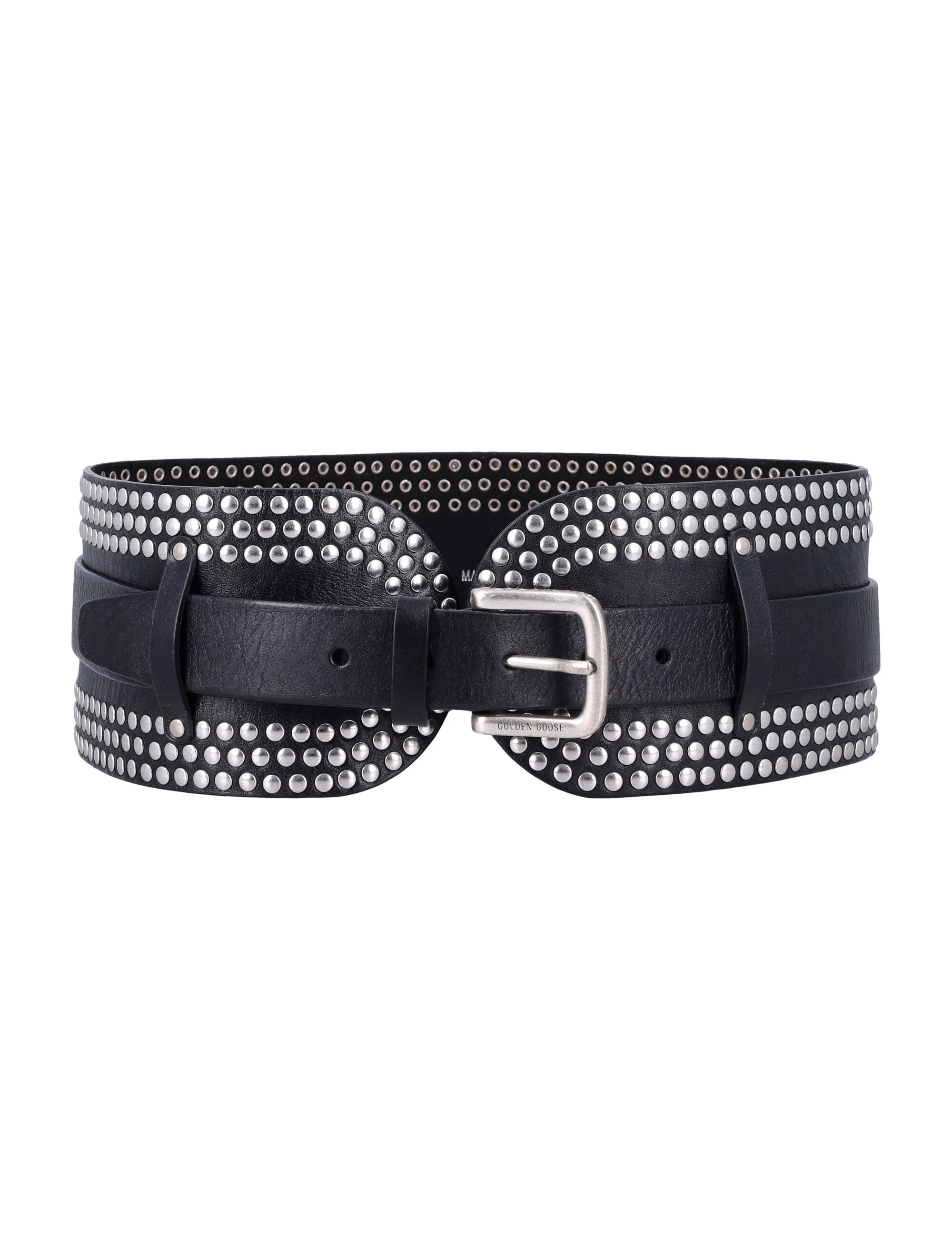 Golden Goose Sash leather belt Black Cow