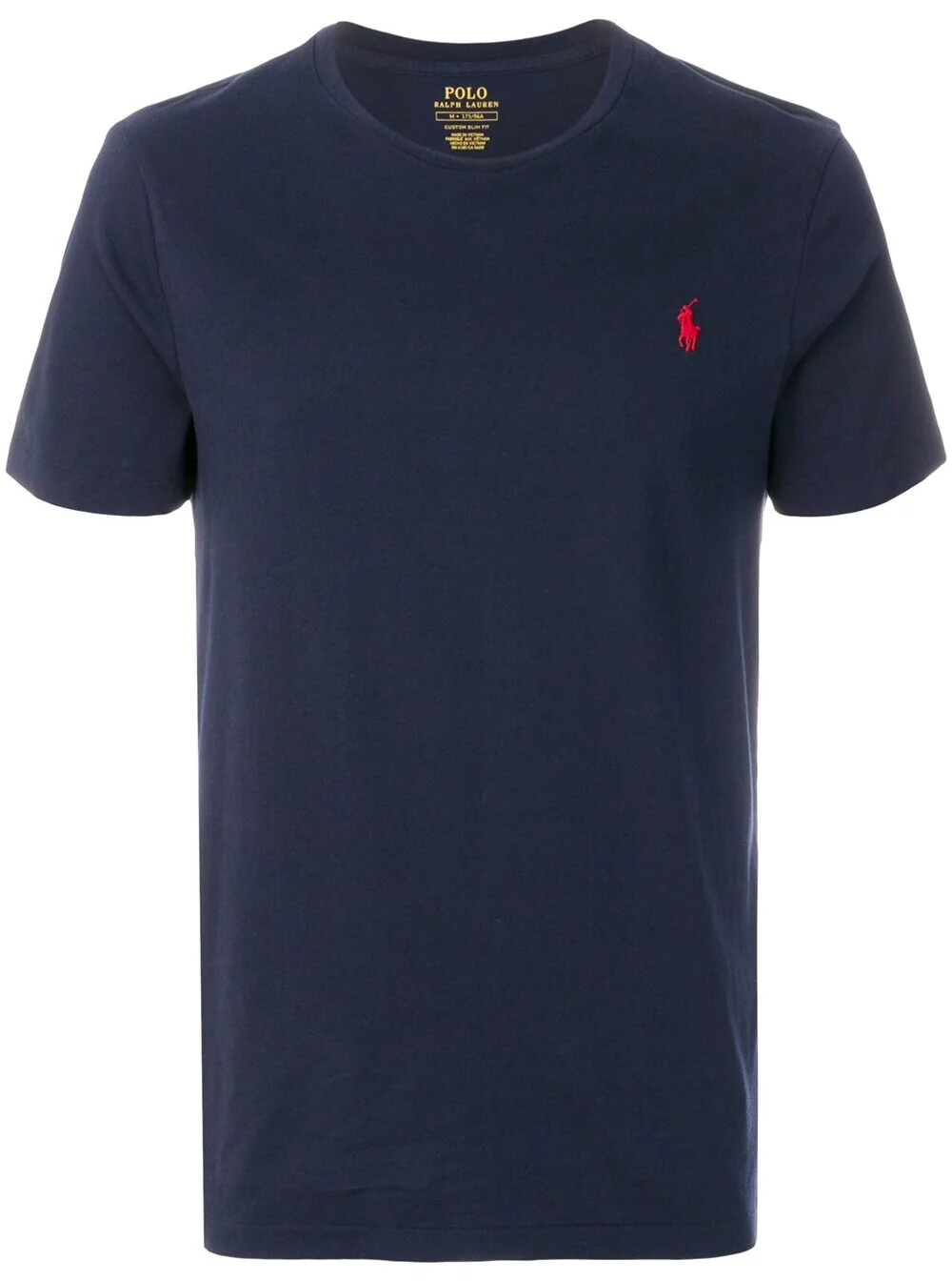 Polo Ralph Lauren T-Shirt With Round Neck And Embroidered Pony Logo On The Front Blue Cotton For Men Blu Tshirts Polo Shirts