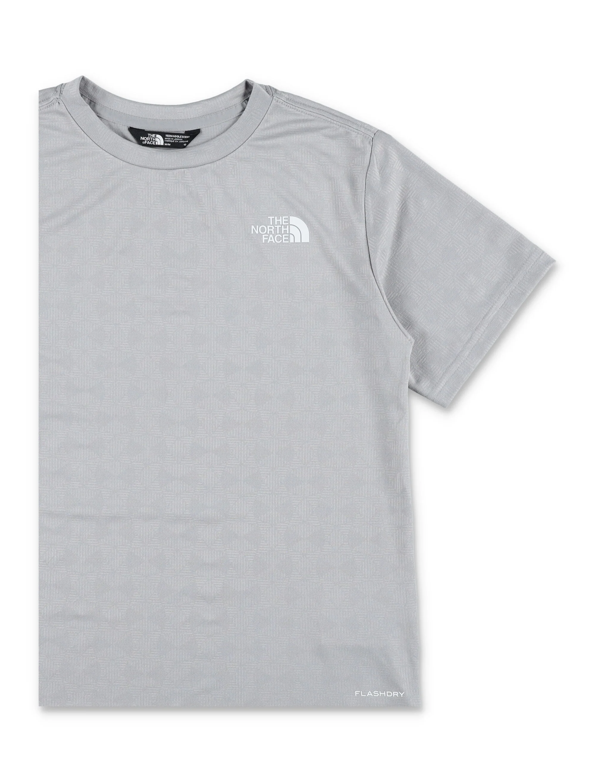 The North Face Pentadome Kids Graphic T-Shirt Grey Polyester