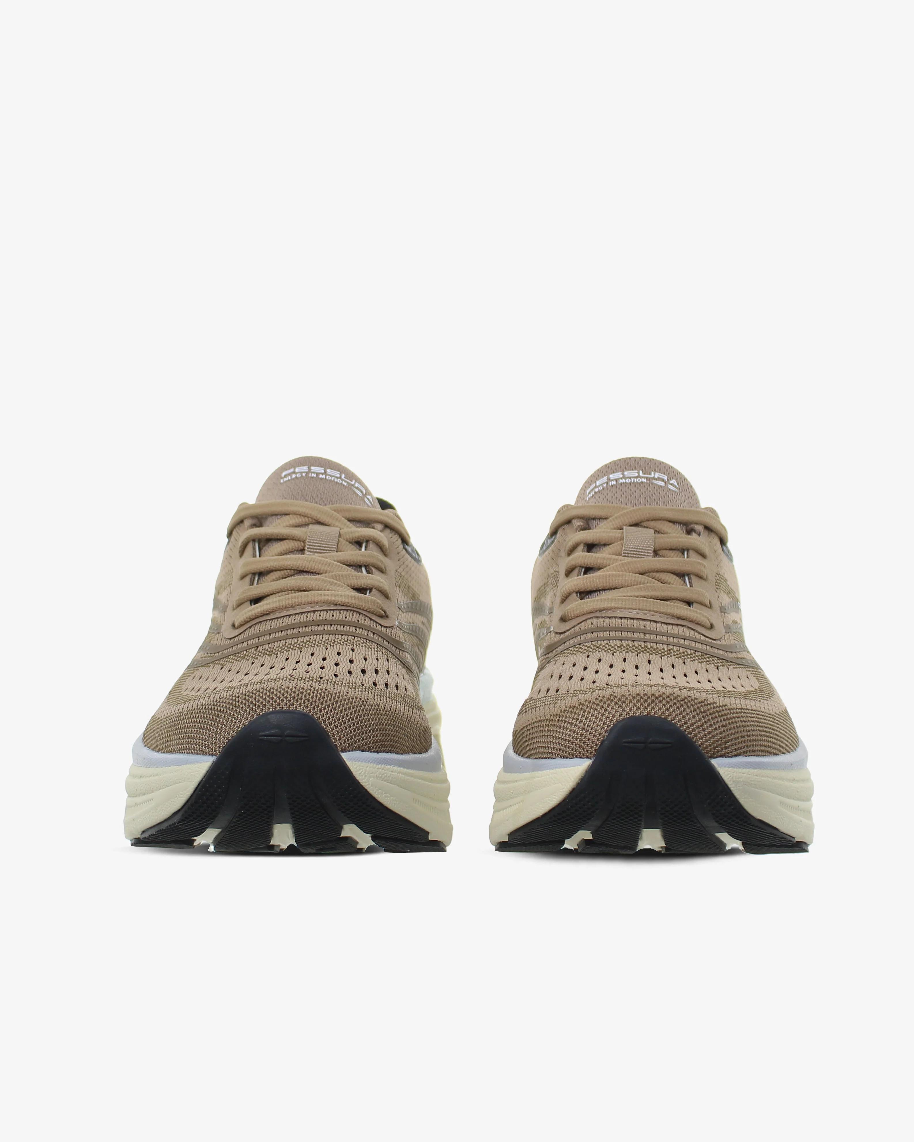 Fessura Italia Speed 01 08 Taupe Running Sneakers