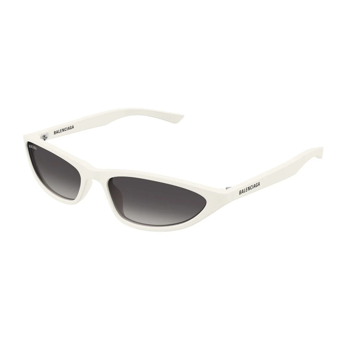 Balenciaga Bb0402s Linea Everyday White Acetato Riciclato Sunglasses