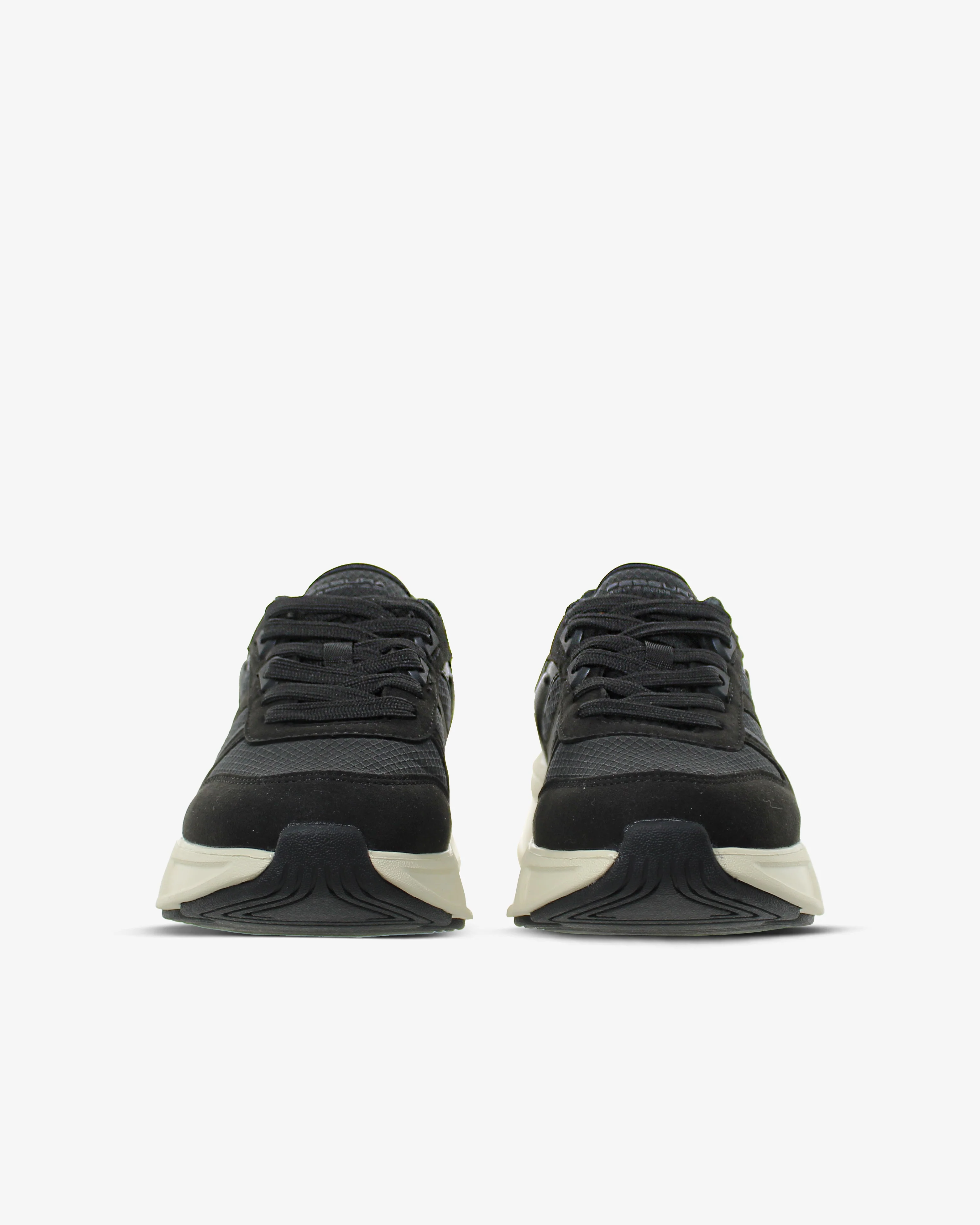 Fessura Italia Walk 03 - R Black Running Sneakers