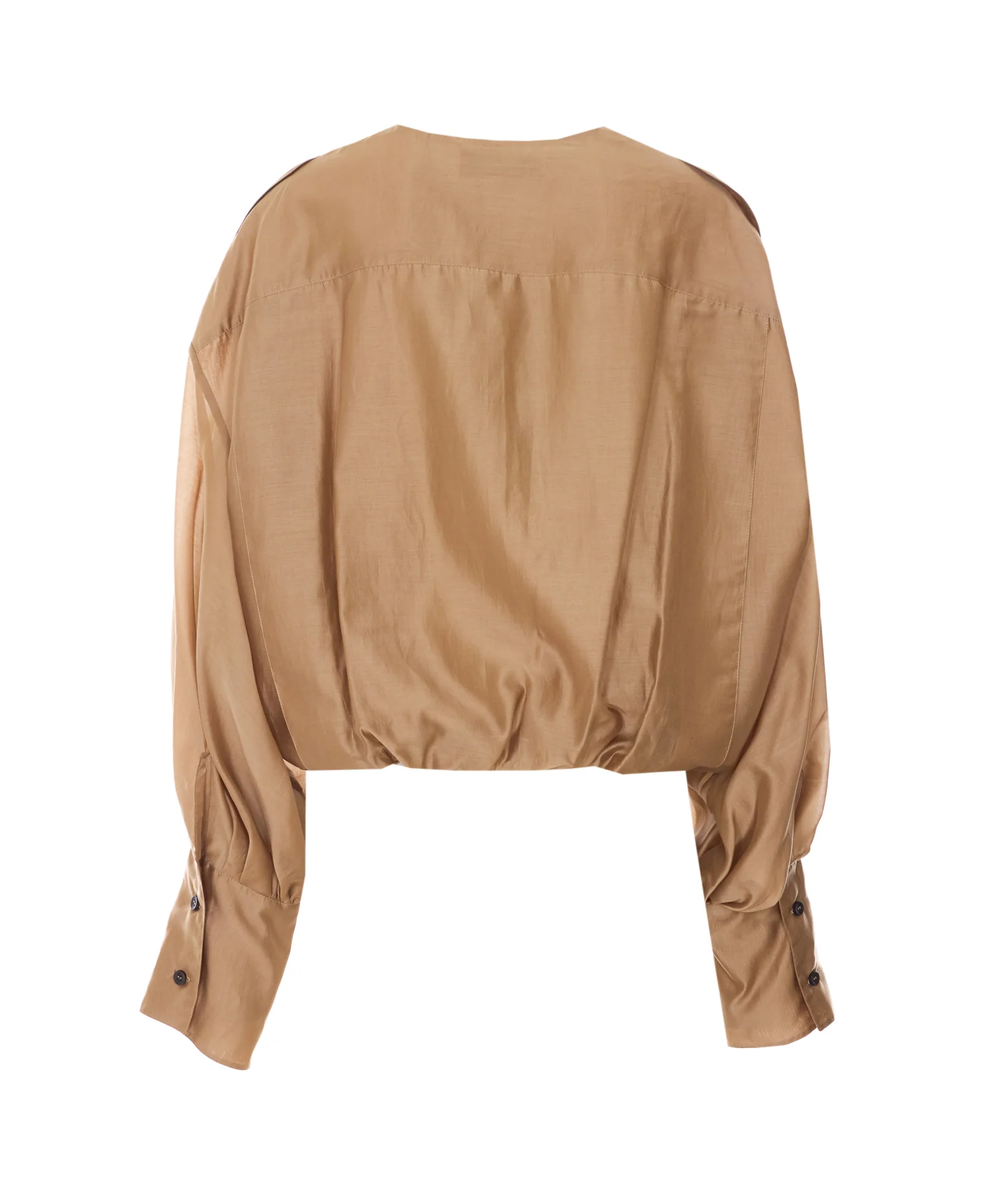 The Latest Shirts Beige Lyocell
