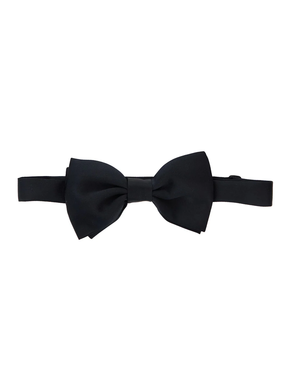Tagliatore Blue Papillon Bow Tie with Pre-tied Design for Men Blu Cotton And Ties