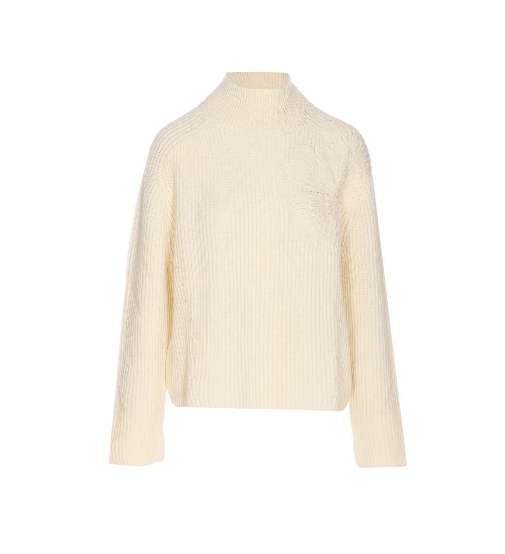 Liu Jo Sweaters White Acryliq Wool