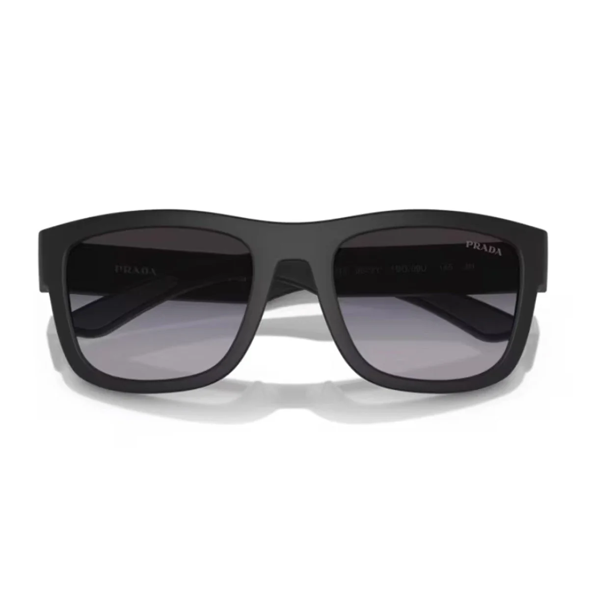 Prada Linea Rossa Ps 01zs Black Nylon Sunglasses