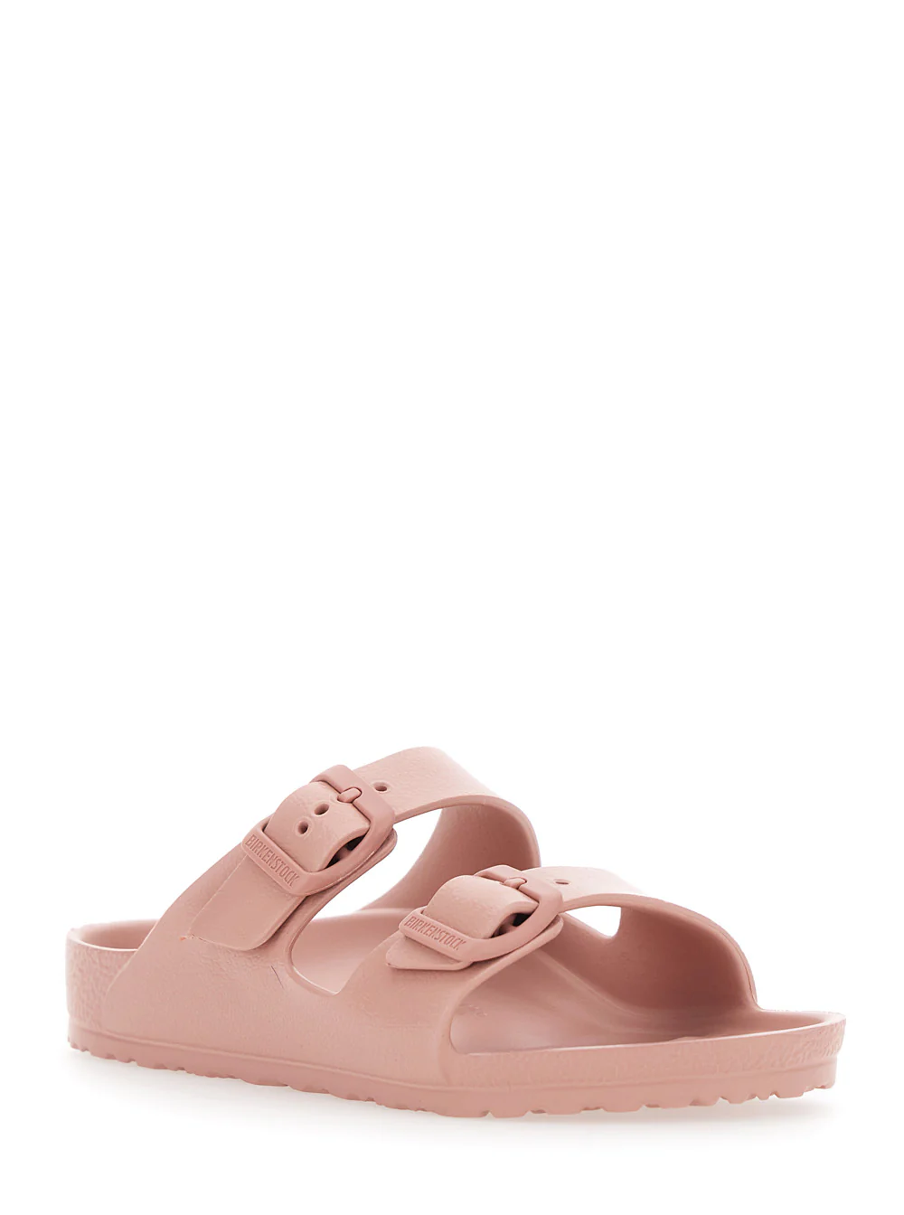 Birkenstock Kids Arizona Sandals with Rounded Toe and Buckle Closure in Pink for Girls Syntetchic Flat Shoes
