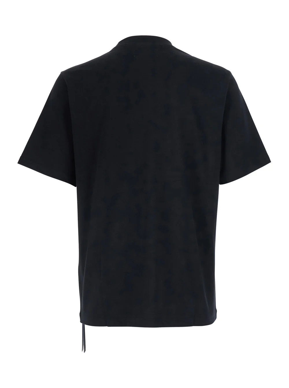 Amiri Black T-Shirt With Front Logo Print Tshirts And Polo Shirts