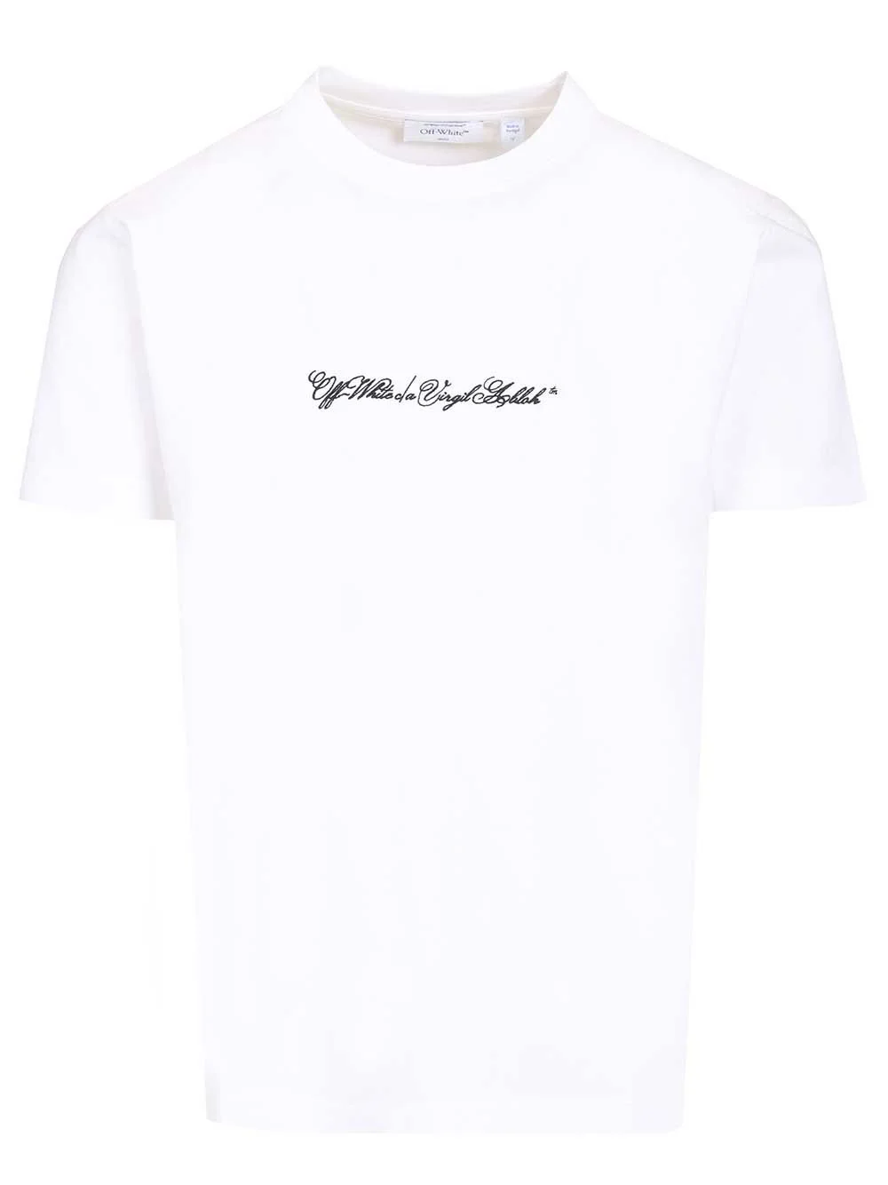 Off-White Scrip arrow T-shirt White Cotton