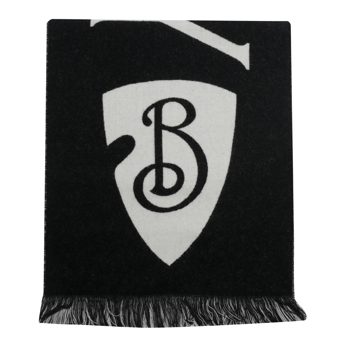 Burberry Scarfs Black Wool