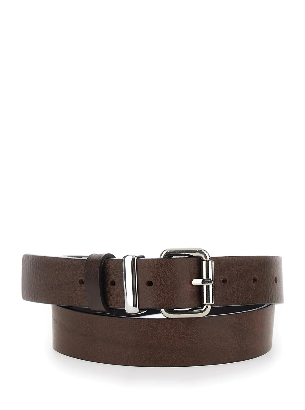 Tela Rima Brown Leather Belt