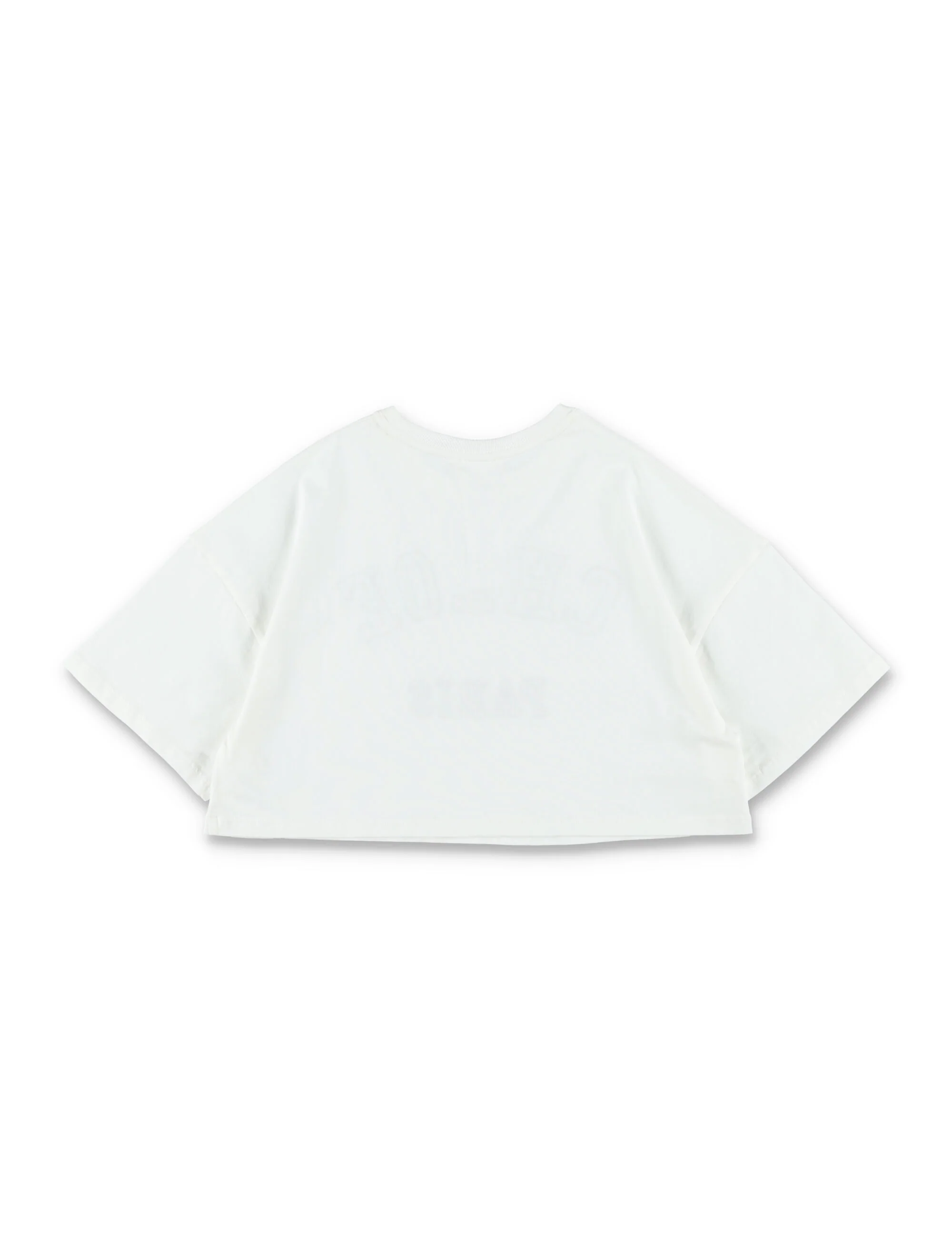 Chloé Oversize Logo T-Shirt For Girls White Cotton Tshirt