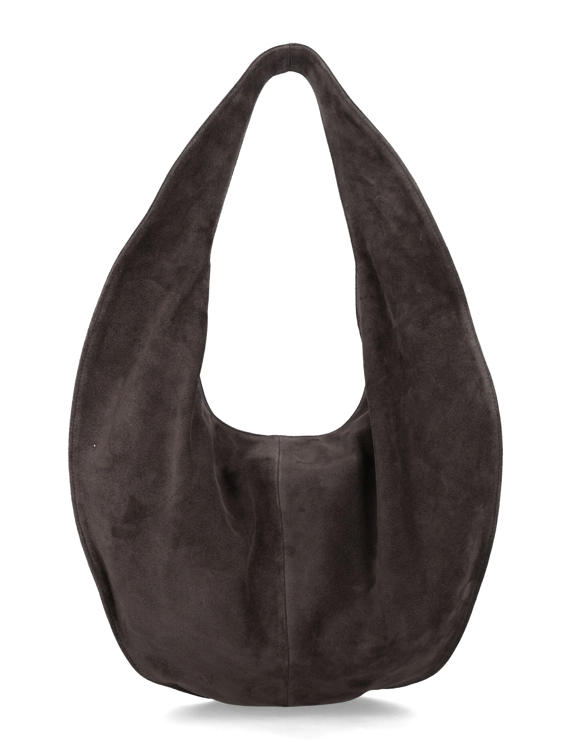 Maeden suede leather cocoa Market tote Calf