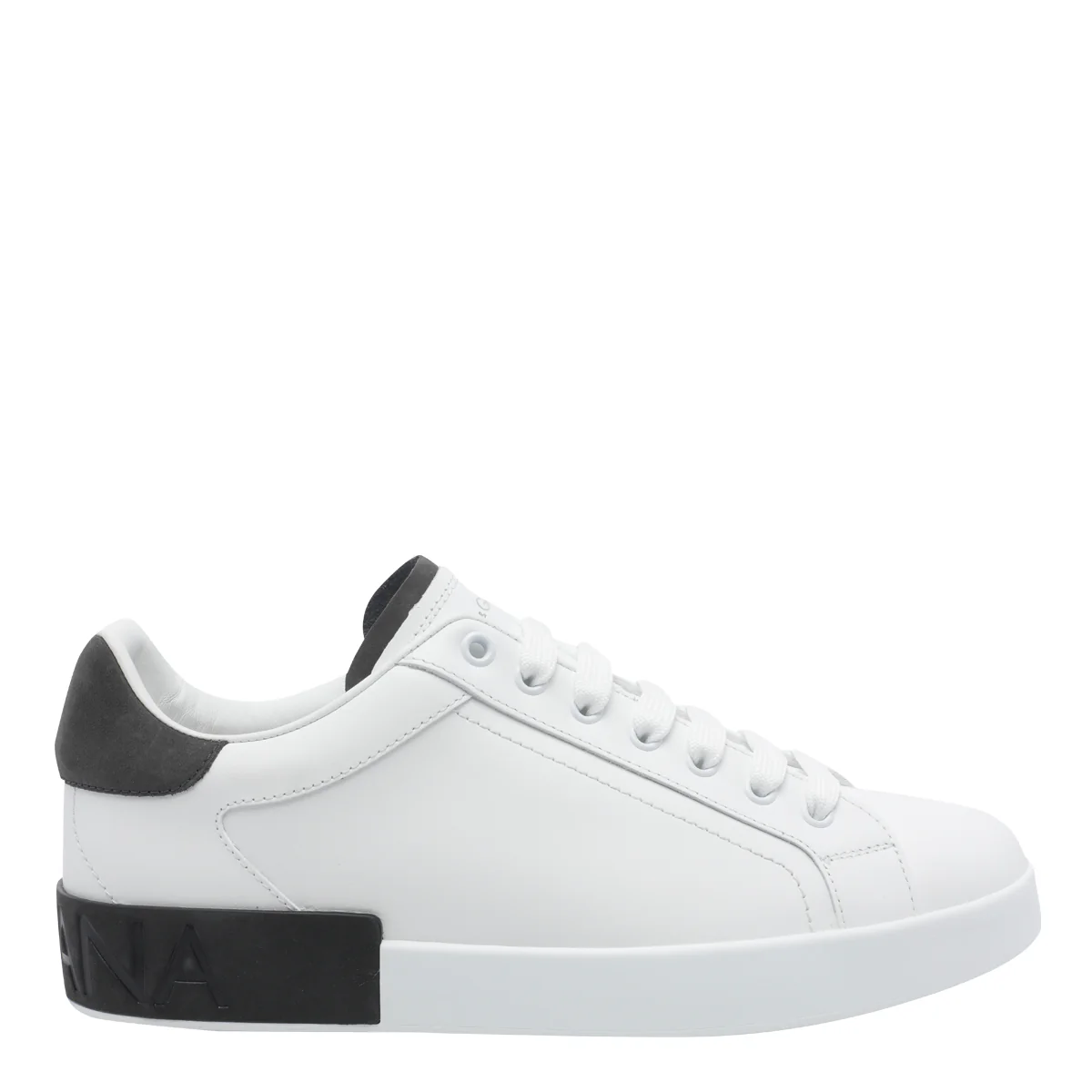 Dolce & Gabbana Sneakers White Calf Leather/rubber Sole