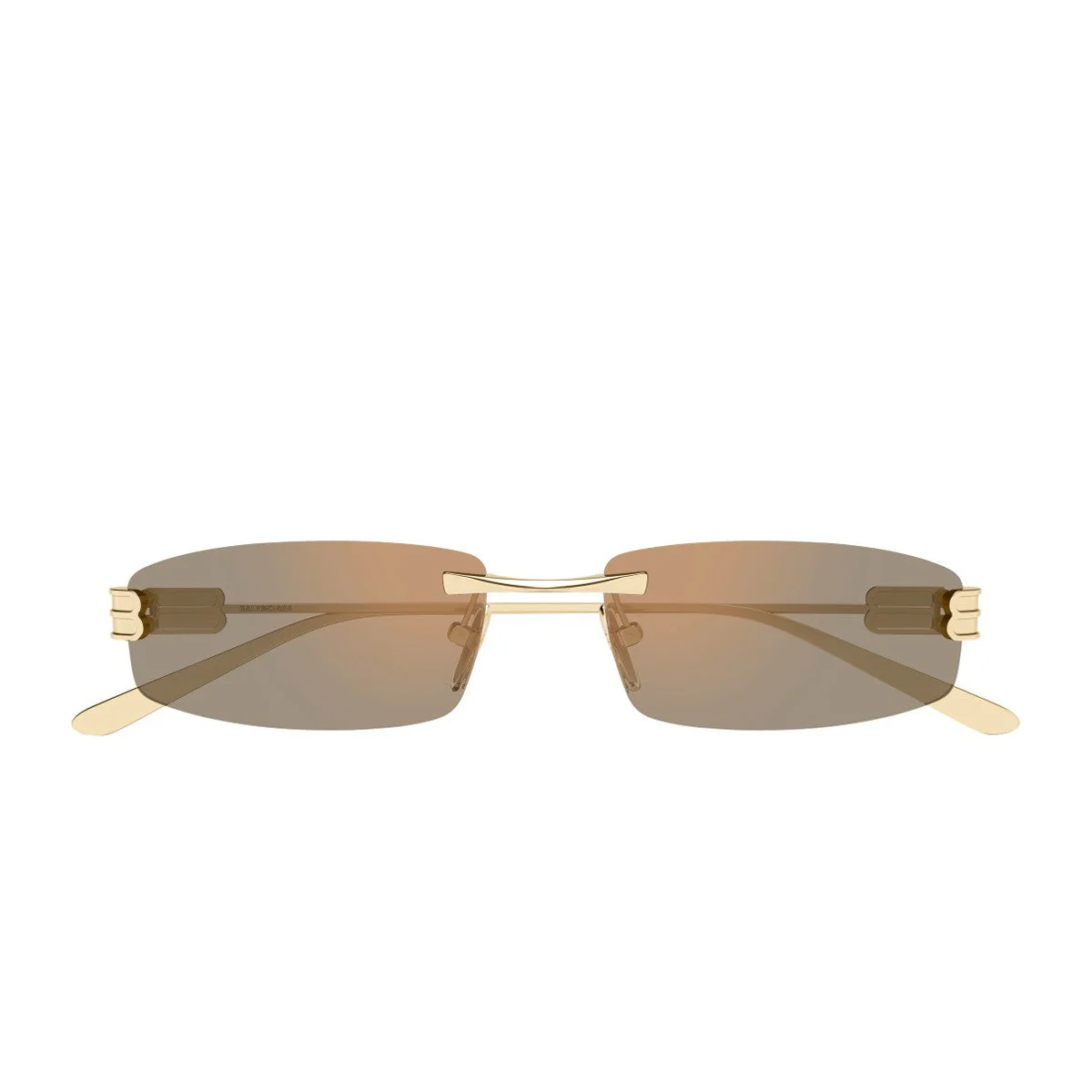 Balenciaga Bb0488s Linea Everyday Gold / Pink Metallo Sunglasses