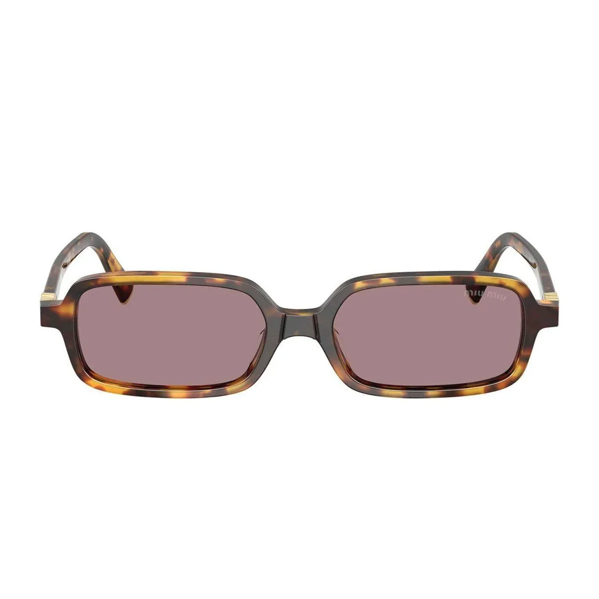 Miu Miu Miu 0mu 11zs Regard Brown Acetato Sunglasses