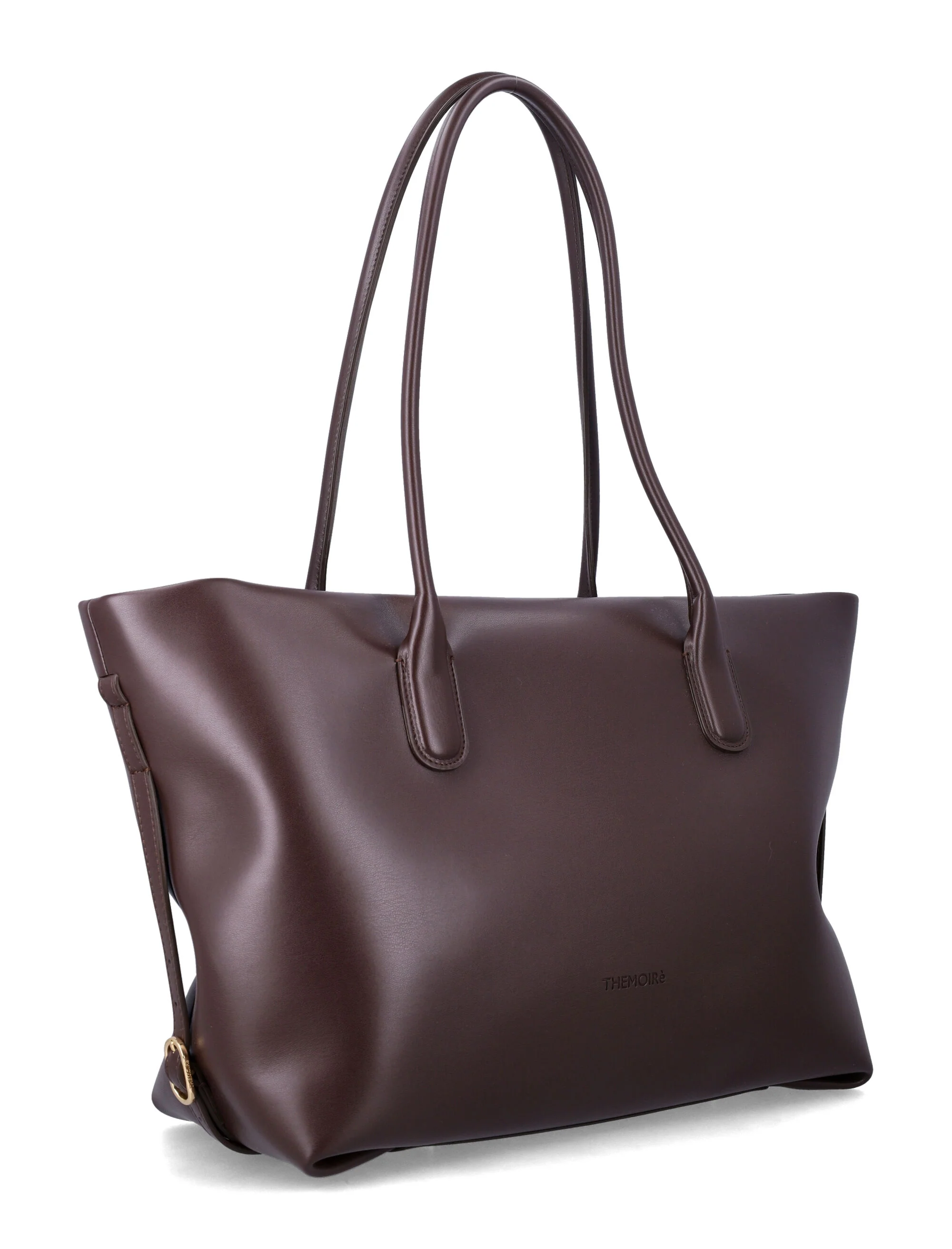 The Moirè Themoirè Tallia shopper bag Chocolate Polyurethane Tote