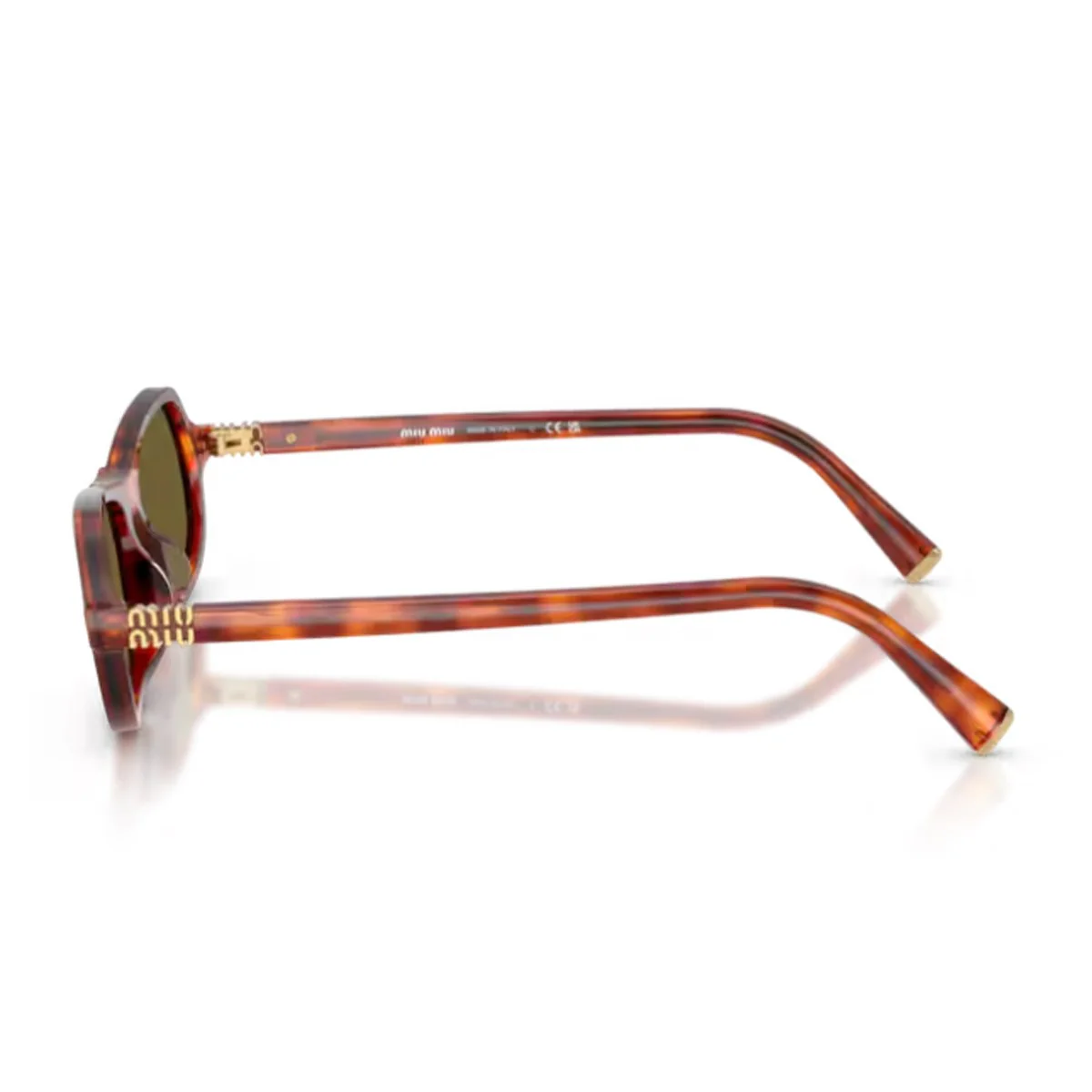 Miu Miu Miu B10su Regard Havana Acetato Occhiali Da Sole