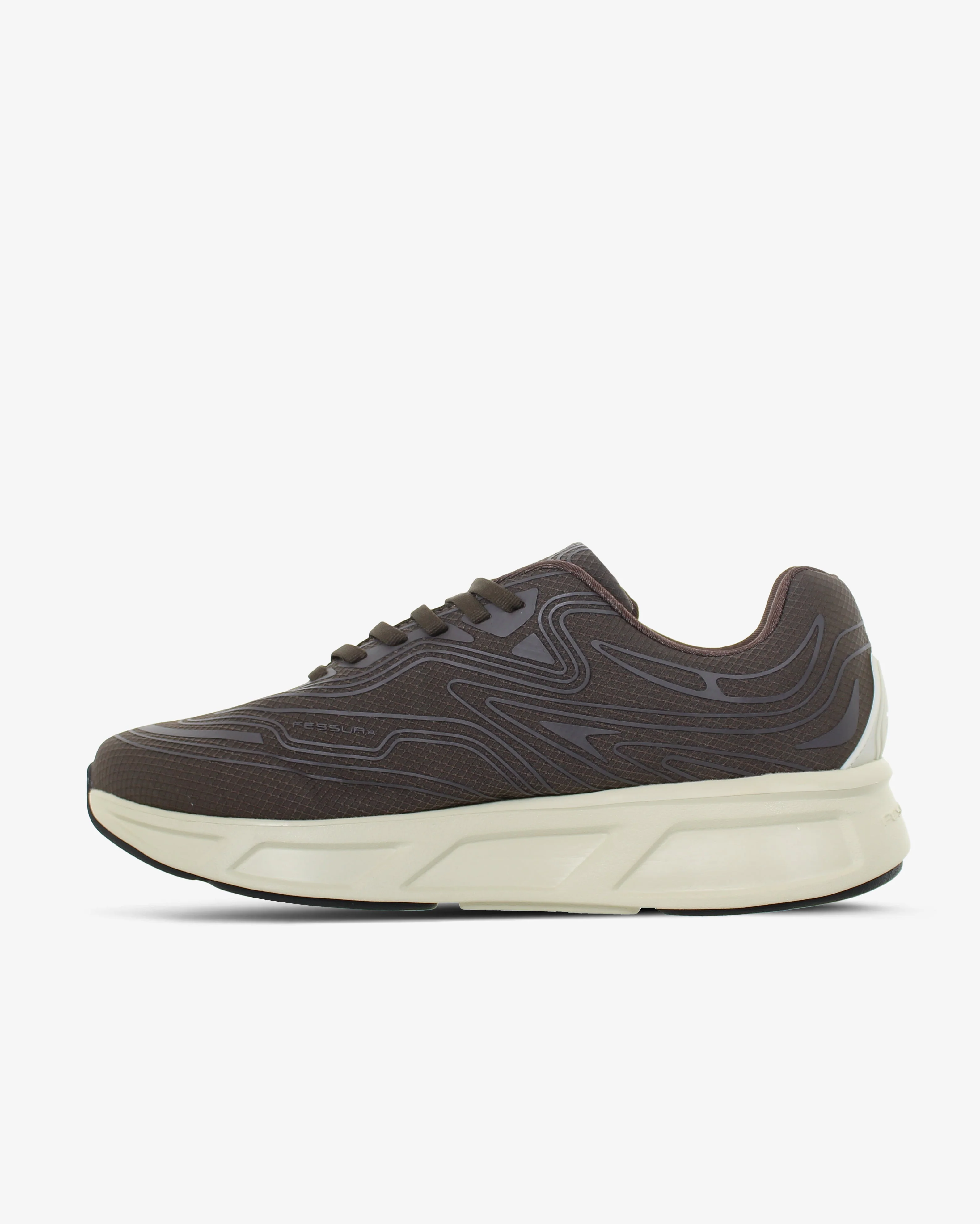 Fessura Italia Walk #01 - R 02 Brown Running Sneakers