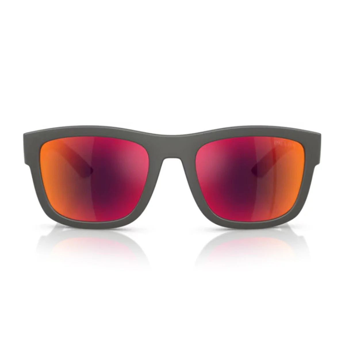 Prada Linea Rossa Ps 01zs Gray Nylon Sunglasses