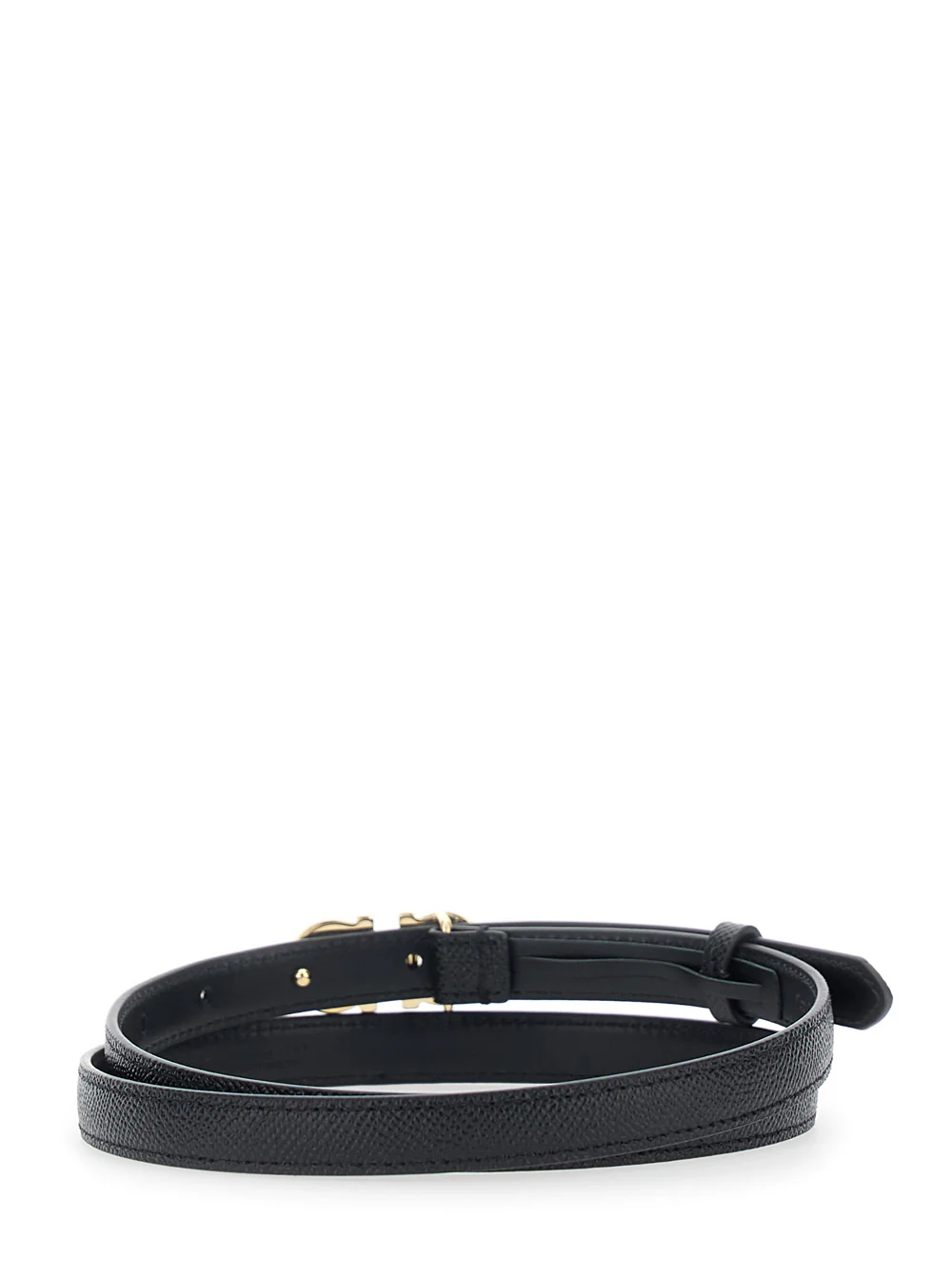 Ferragamo Donna H.15 Black Calf Belt