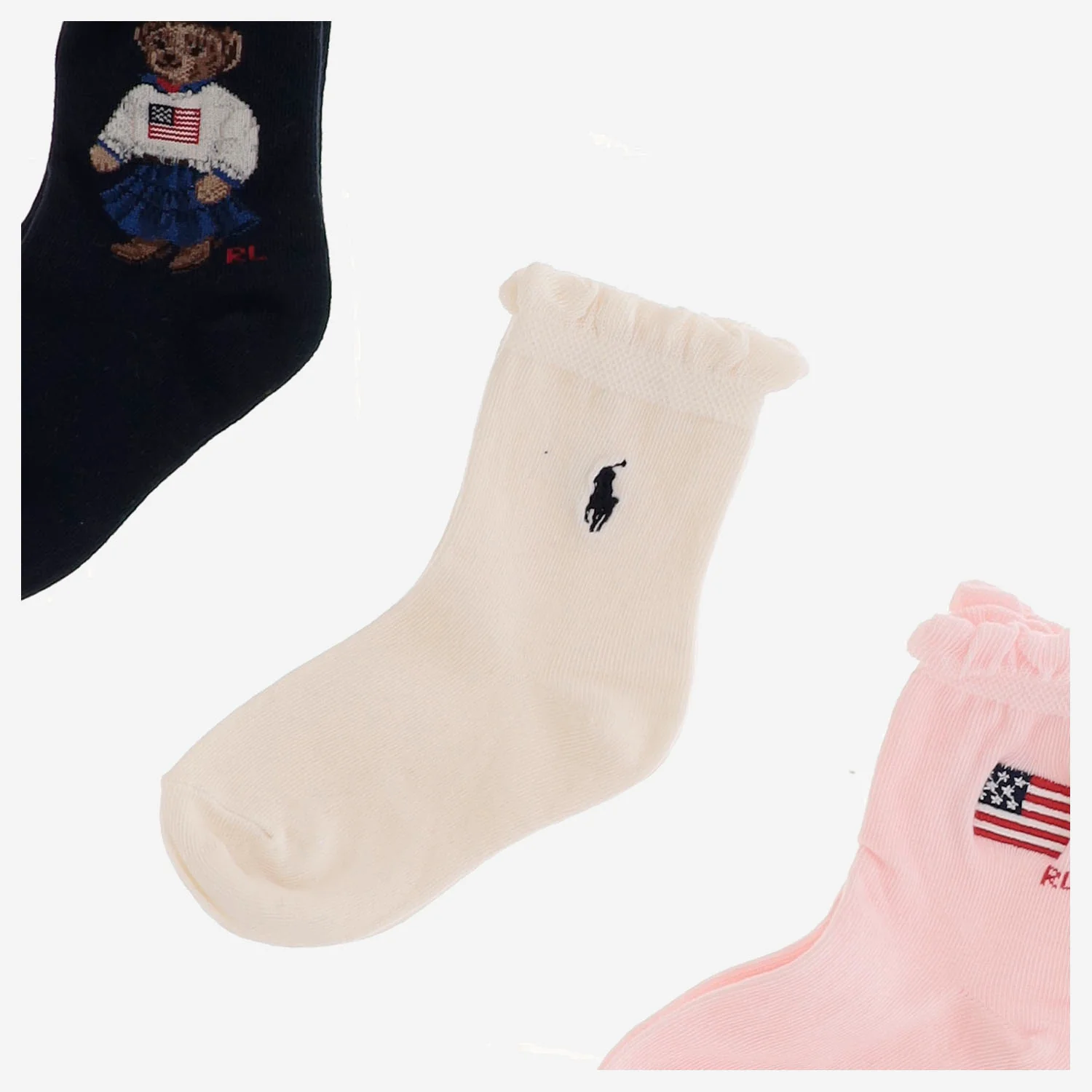 Polo Ralph Lauren Underwear Red Calzino Navy: Cotone