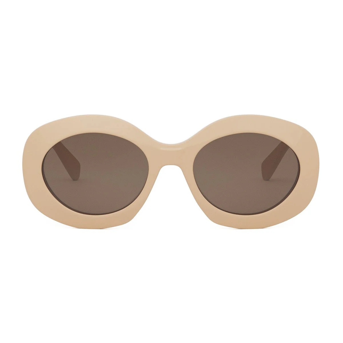 Celine Triomphe Beige Acetato Sunglasses