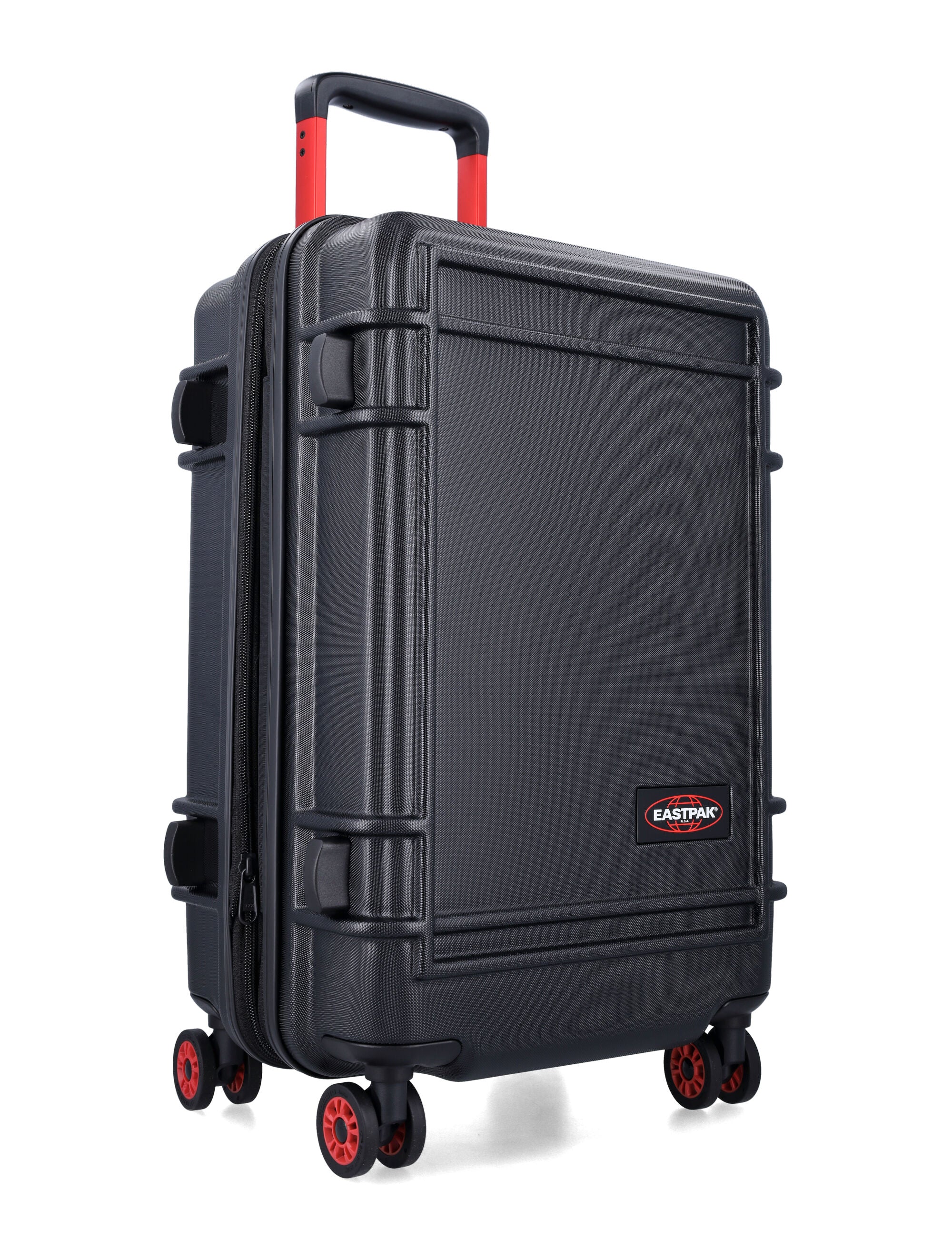 Eastpak Black Resistr Zip Trolley Polycarbonate Luggage