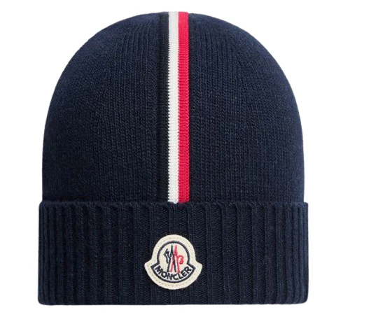 Moncler Hats Navy Blue