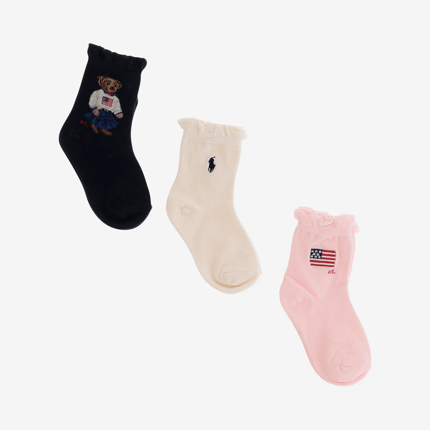 Polo Ralph Lauren Underwear Red Calzino Navy: Cotone