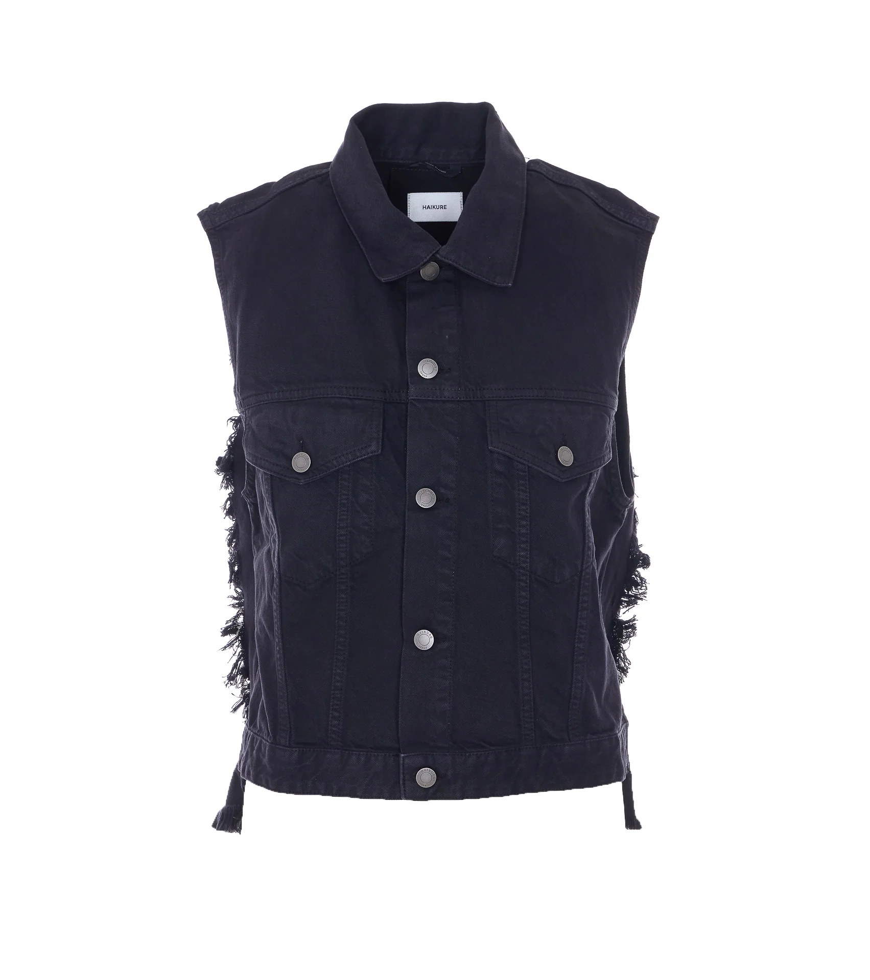 Haikure Jackets Black Cotton