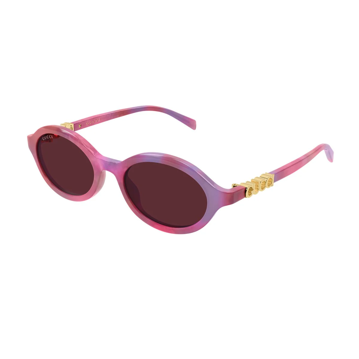 Gucci Gg2153s Linea Name Of Brand Havana / Violet Acetato Riciclato Sunglasses