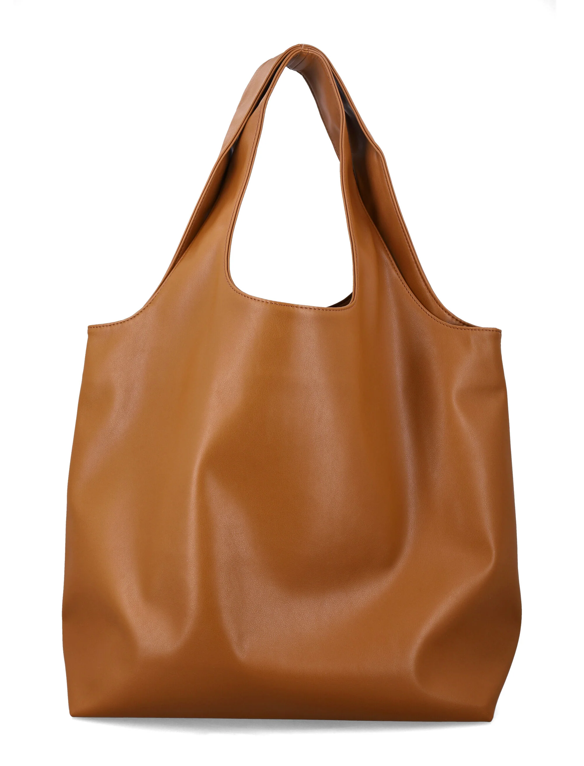 A.P.C. Ninon tote bag with logo Camel Polyurethane