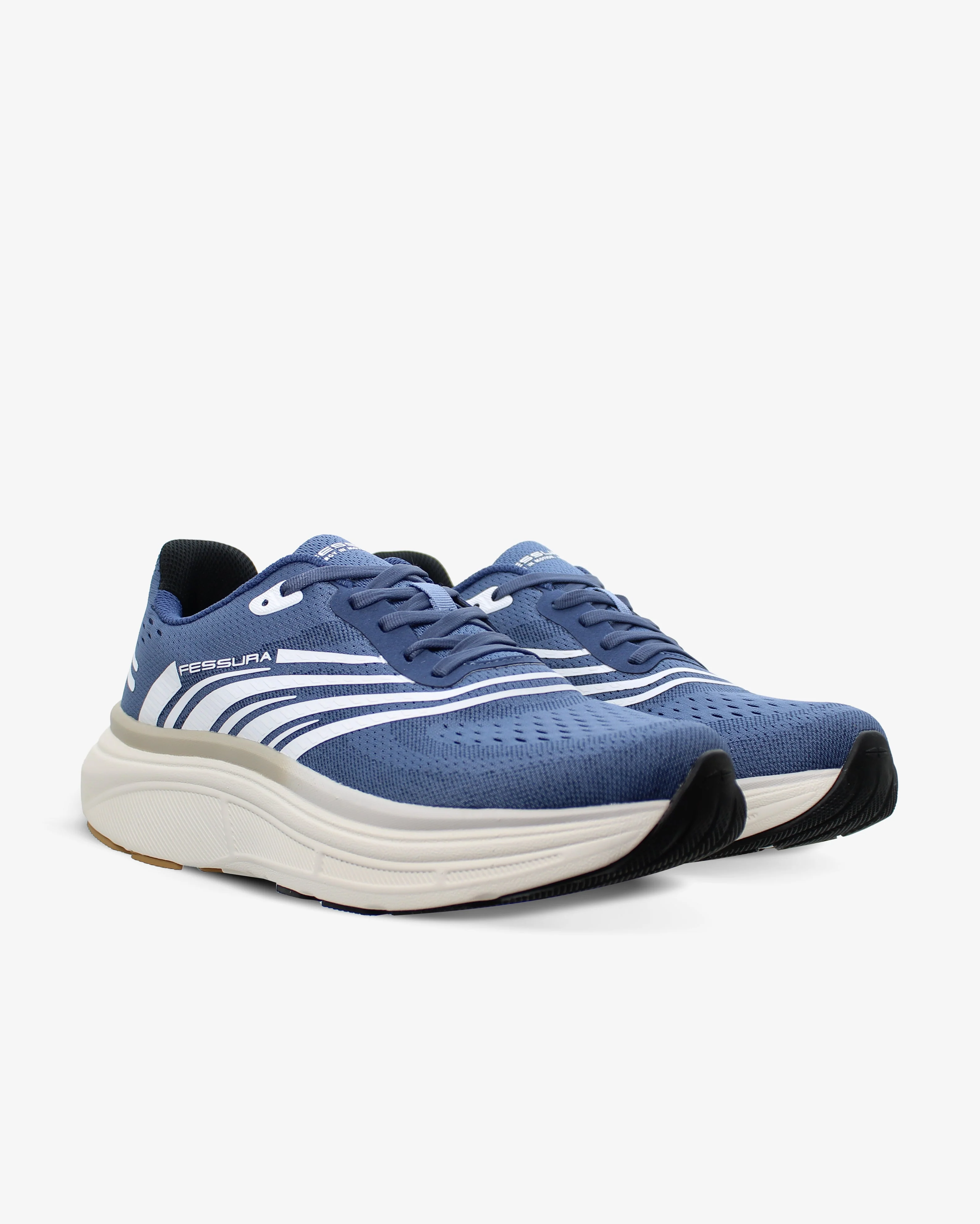 Fessura Italia Speed 01 13 Royal White Running Sneakers