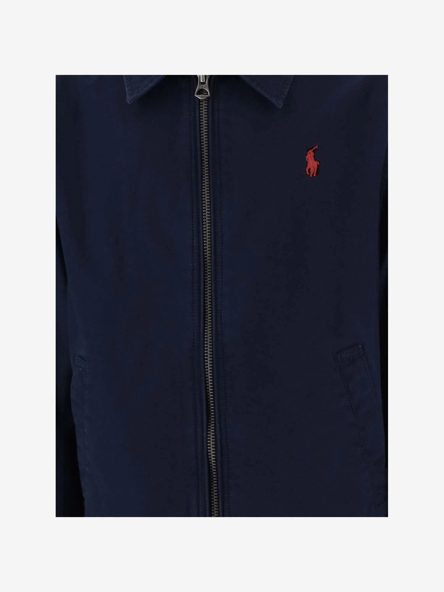 Polo Ralph Lauren Jackets Blue Cotone
